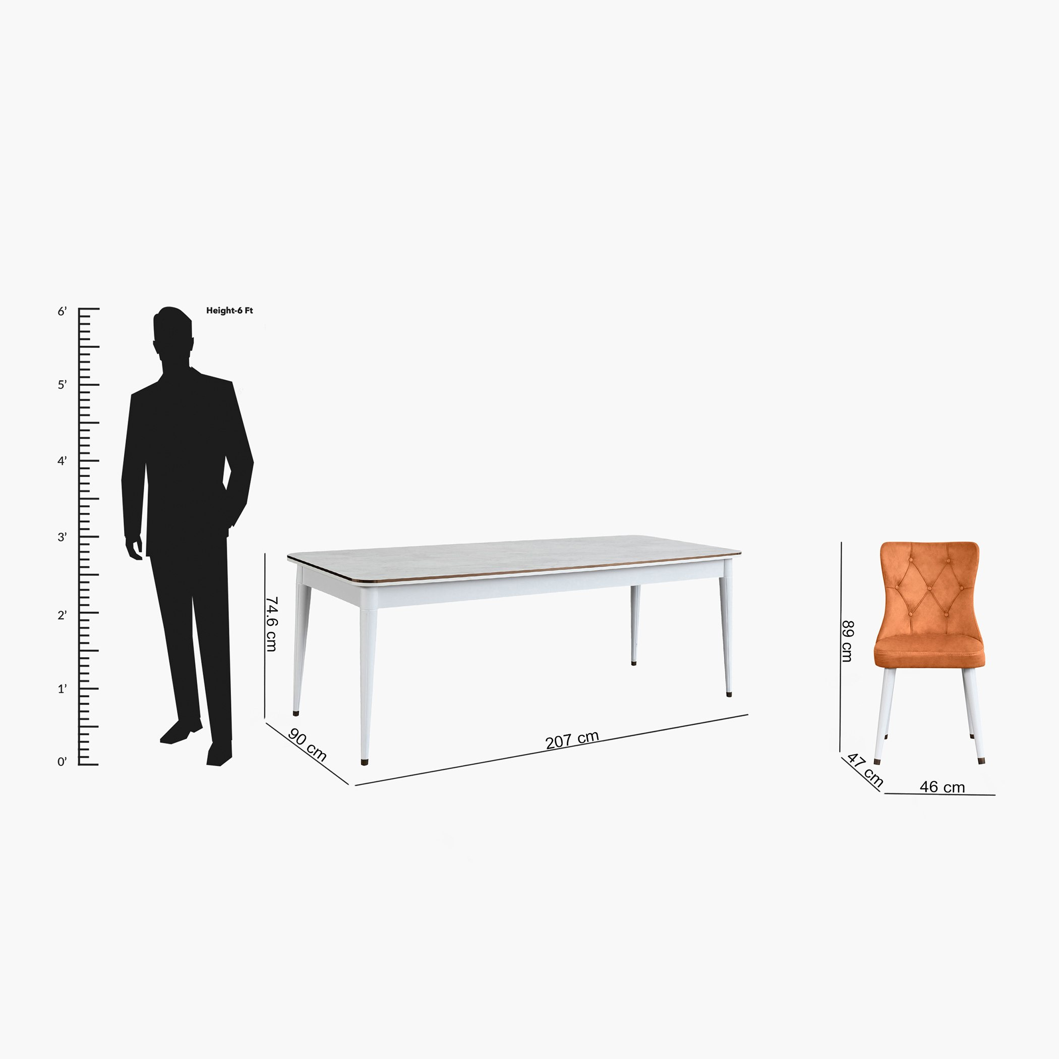 طقم سفرة 8 مقاعد من روشيل-hbxfurniture-diningtablesandsets-diningsets-eightseater-image-6