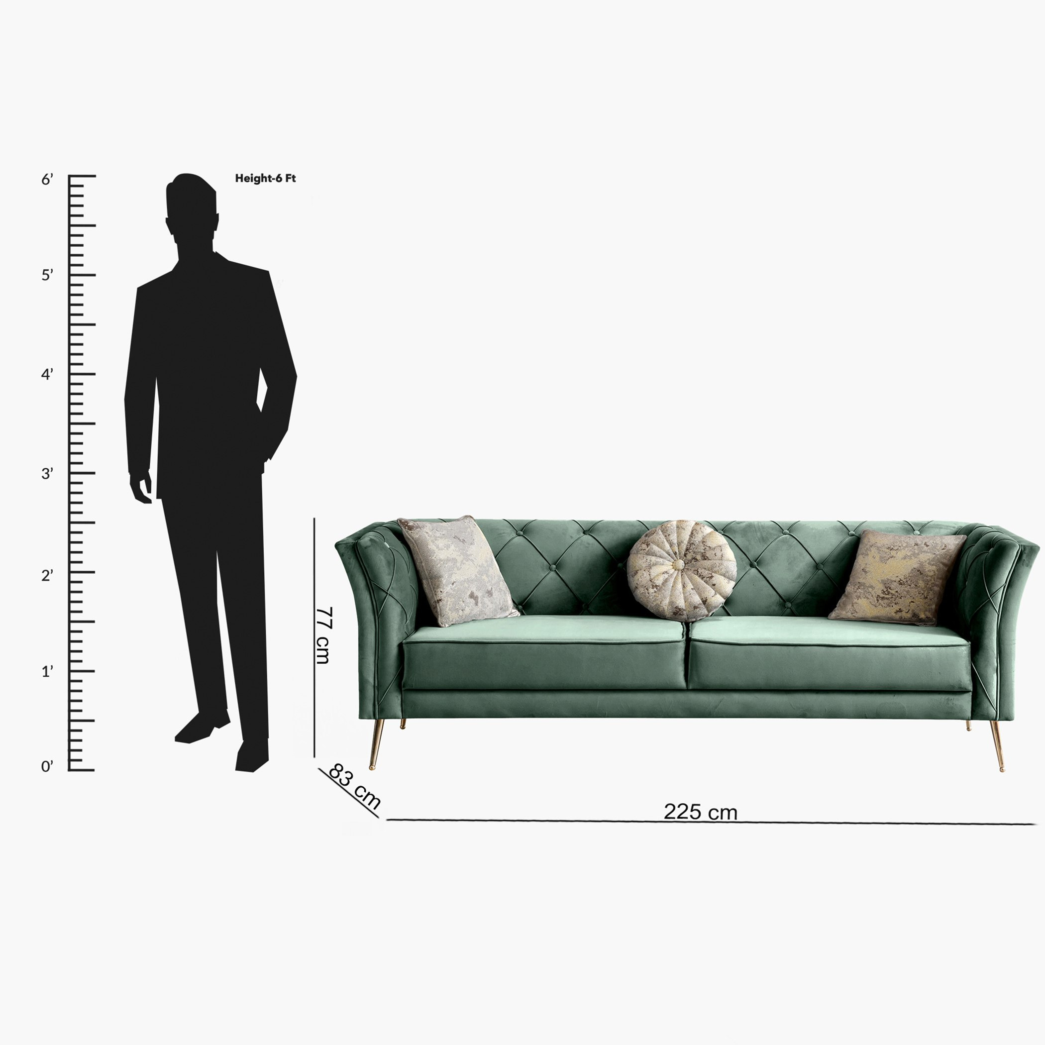 كنبة مخمليّة 3 مقاعد مع 3 وسائد من روشيل-hbxlivingroom-sofasandarmchairs-sofas-image-4