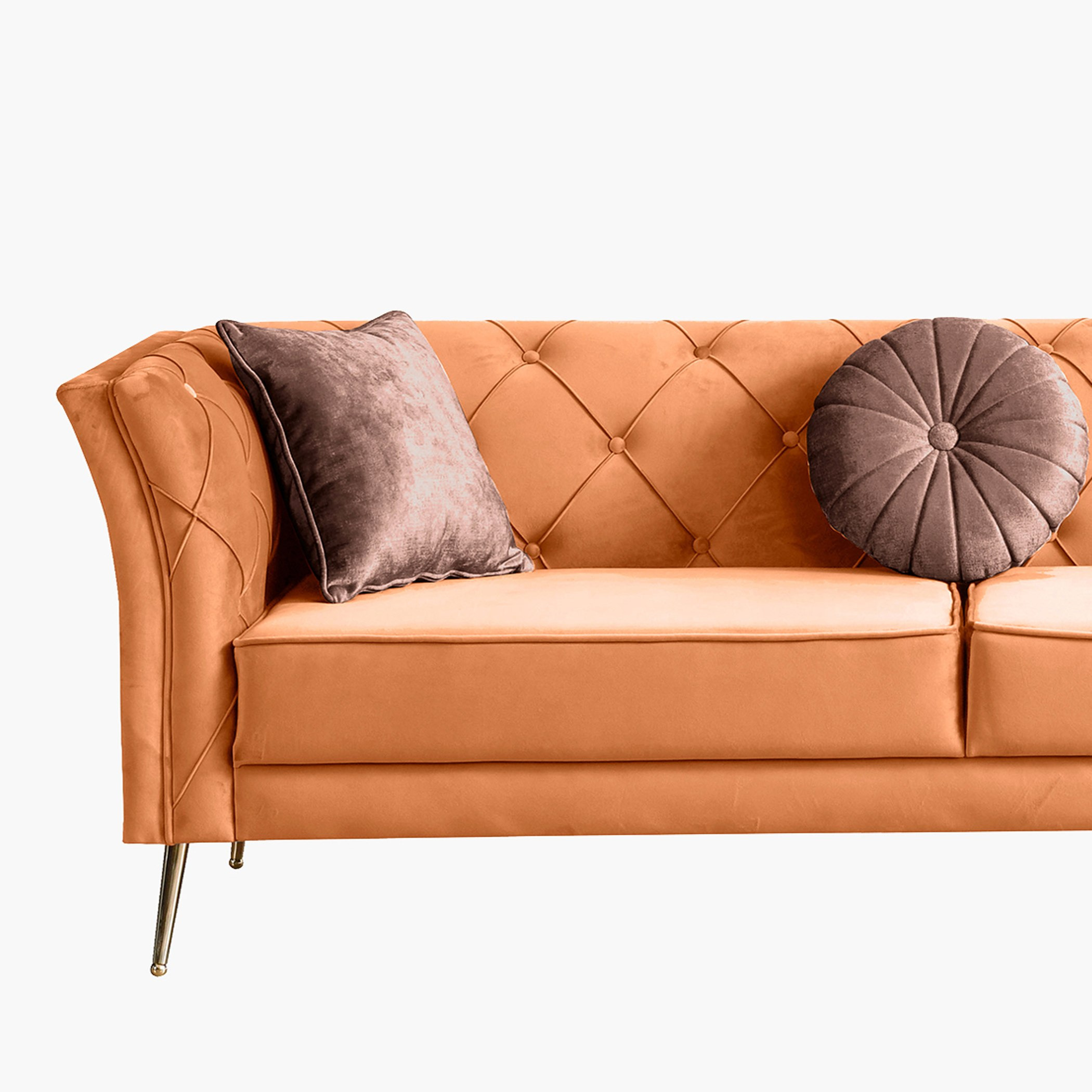 كنبة مخمليّة 3 مقاعد مع 3 وسائد من روشيل-hbxlivingroom-sofasandarmchairs-sofas-image-2