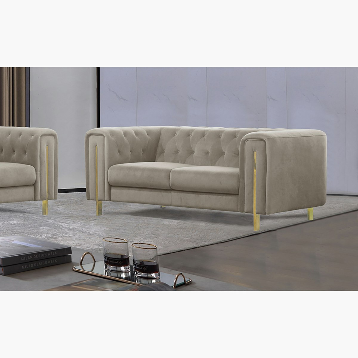 كنبة معنقدة مخملية مقعدين من بليزا-hbxlivingroom-sofasandarmchairs-sofas-image-1