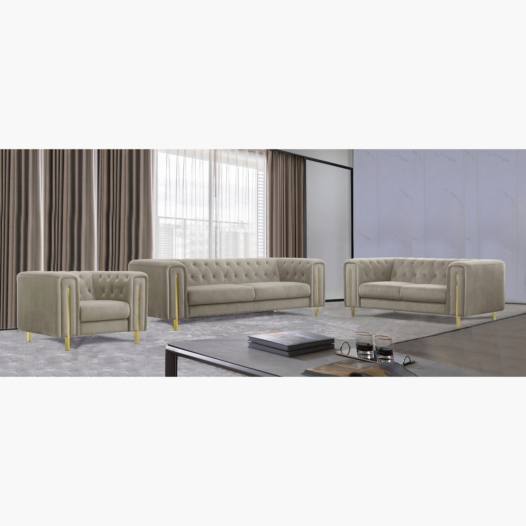 كنبة معنقدة مخملية مقعدين من بليزا-hbxlivingroom-sofasandarmchairs-sofas-image-6