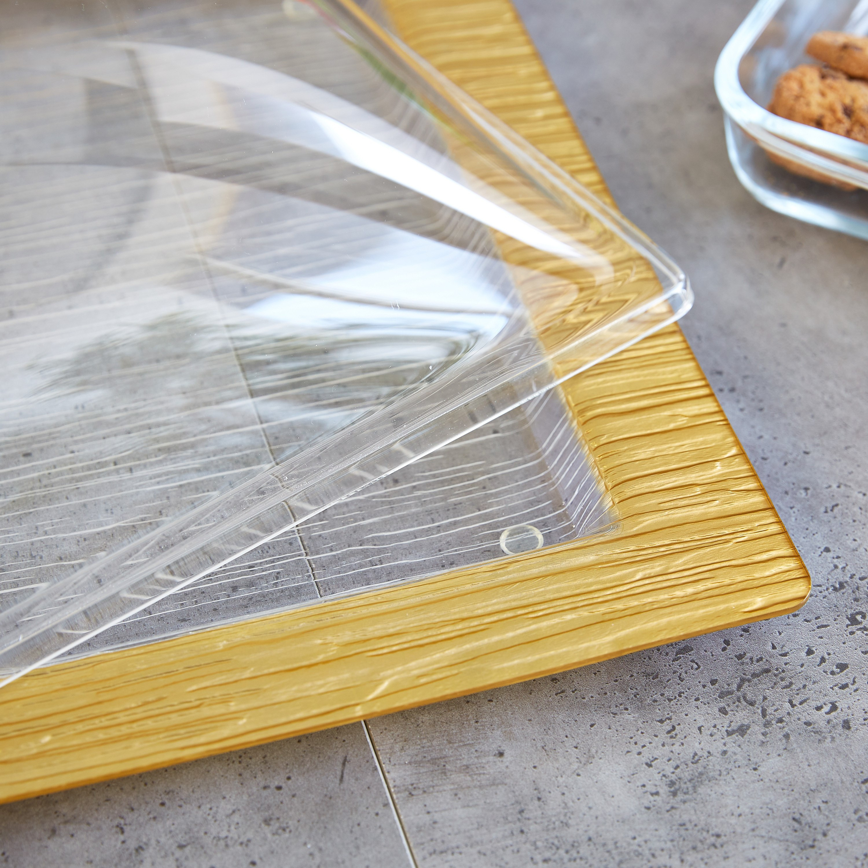 طقم تقديم حلوى مربع من فوياج - 40x40 سم-hbxdecorandfurnishings-tabletop-serveware-image-3