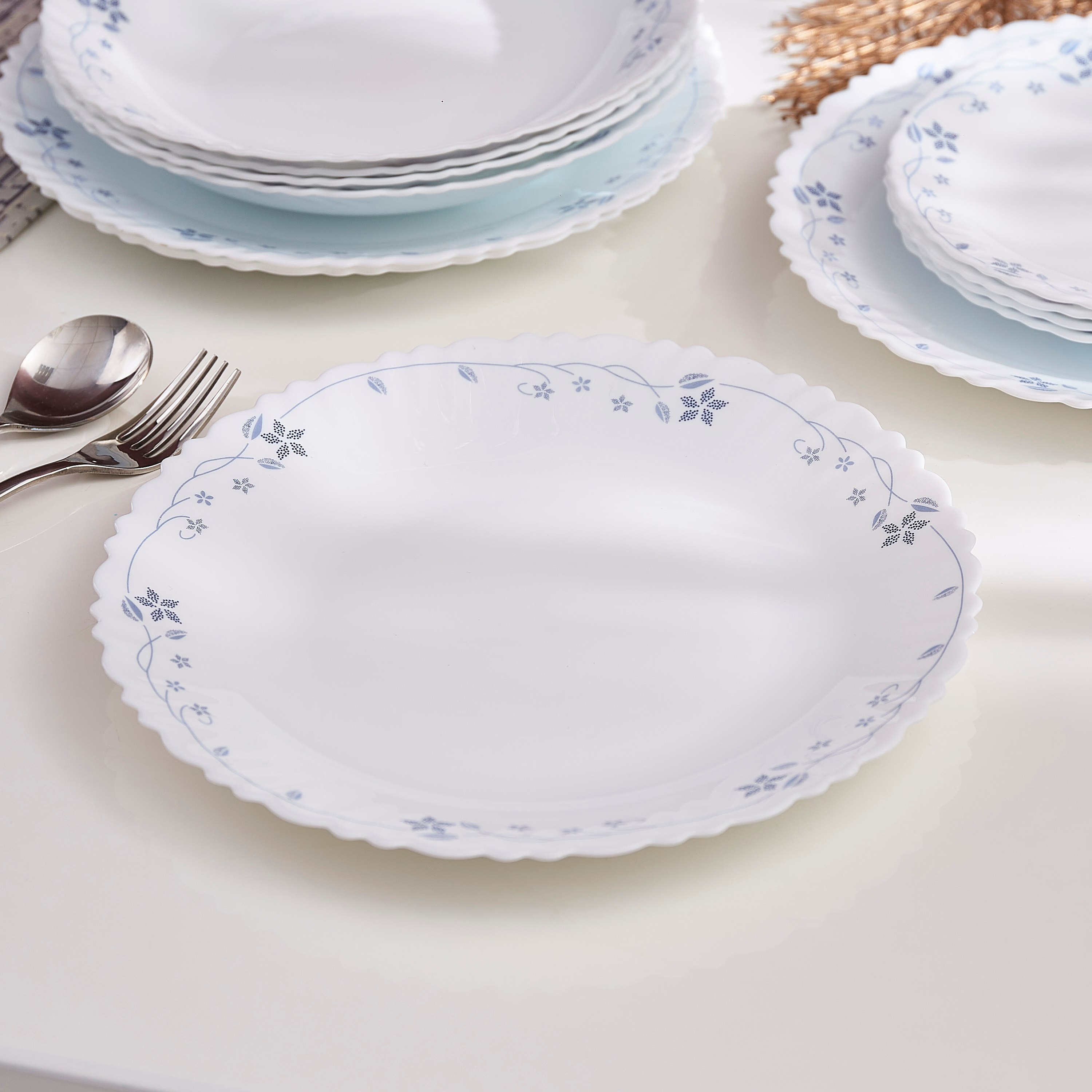 طقم مستلزمات مائدة أوبال وير فلورا 20 قطعة من آيفوري-hbxhomeware-hbxkitchen-image-4