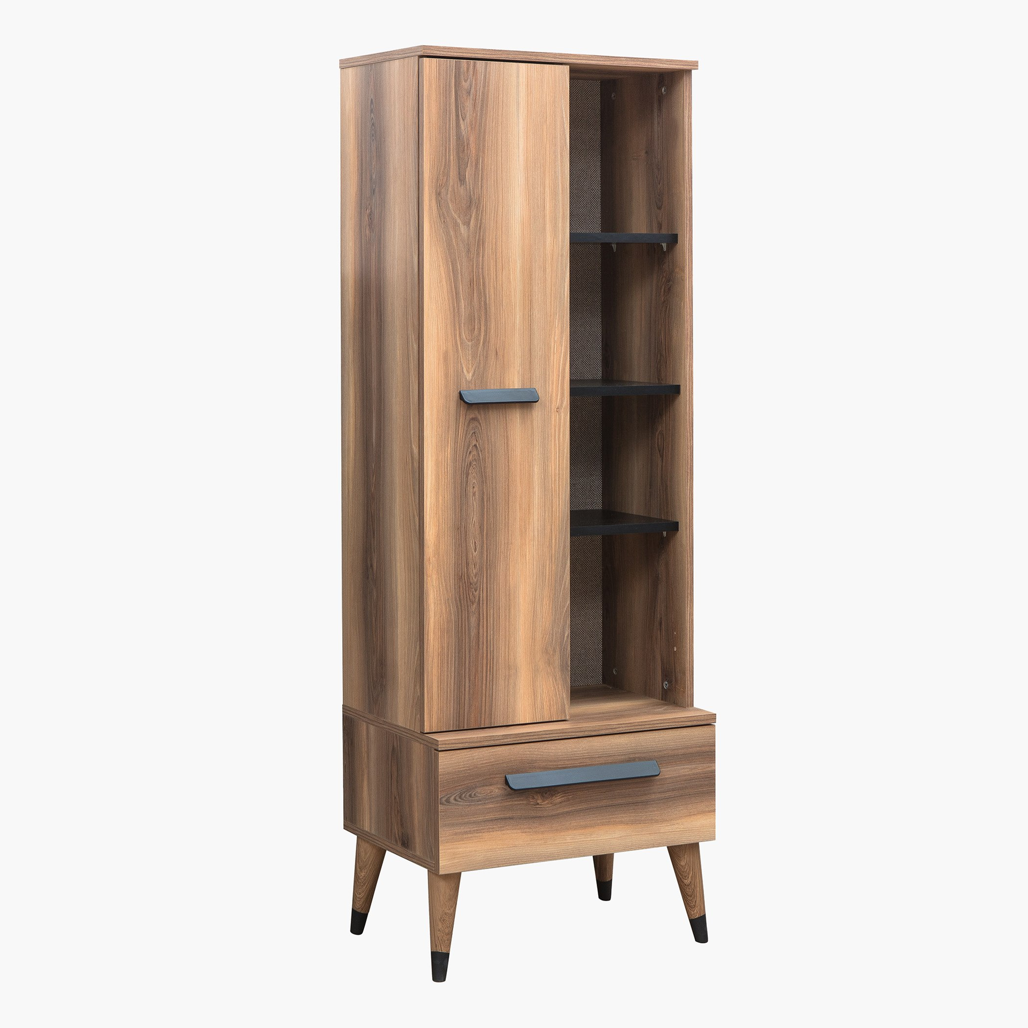 خزانة كتب بباب واحد ودرج من نيفادا-hbxfurniture-office-bookcases-image-3