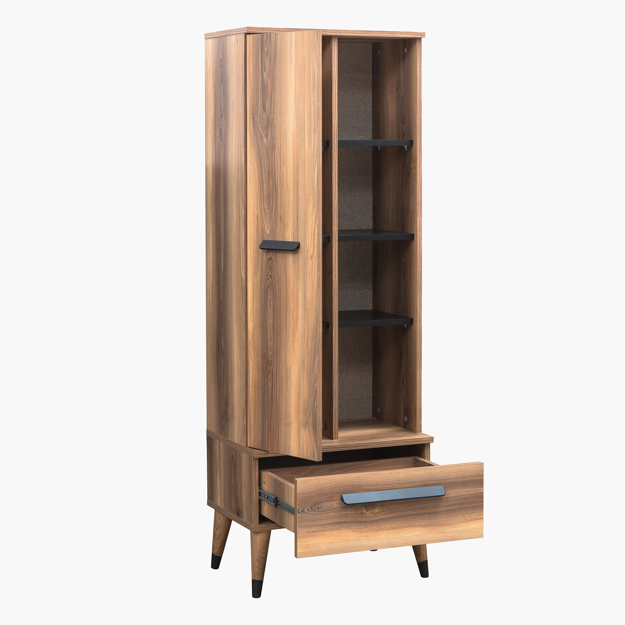 خزانة كتب بباب واحد ودرج من نيفادا-hbxfurniture-office-bookcases-image-5