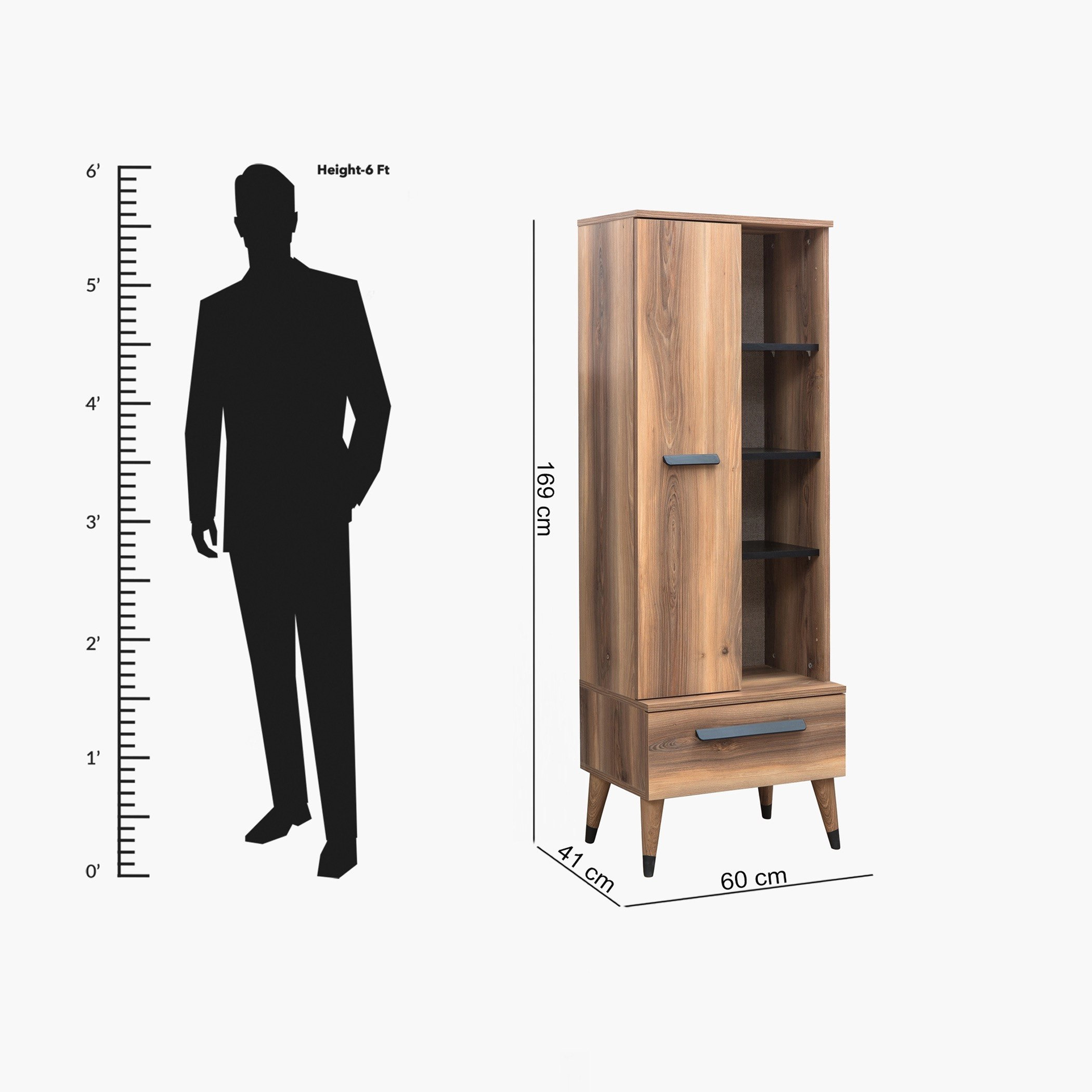 خزانة كتب بباب واحد ودرج من نيفادا-hbxfurniture-office-bookcases-image-9