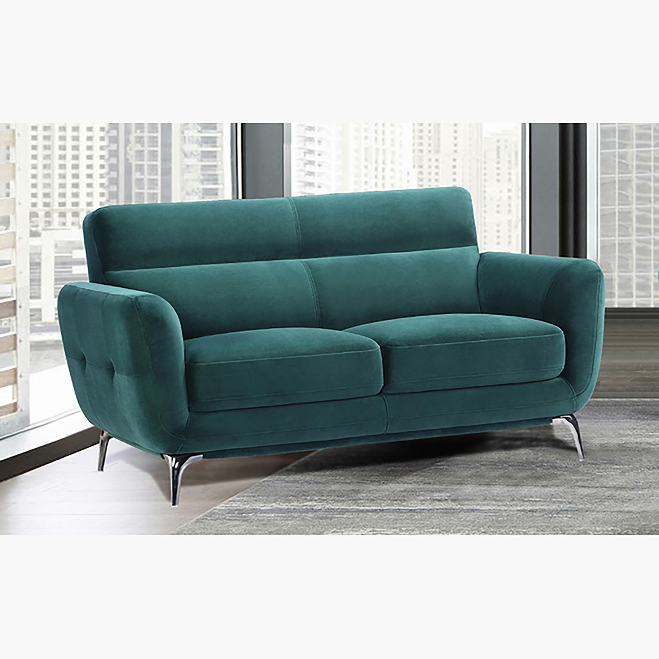 كنبة مخملية مقعدين من جراتان-hbxlivingroom-sofasandarmchairs-sofas-image-1