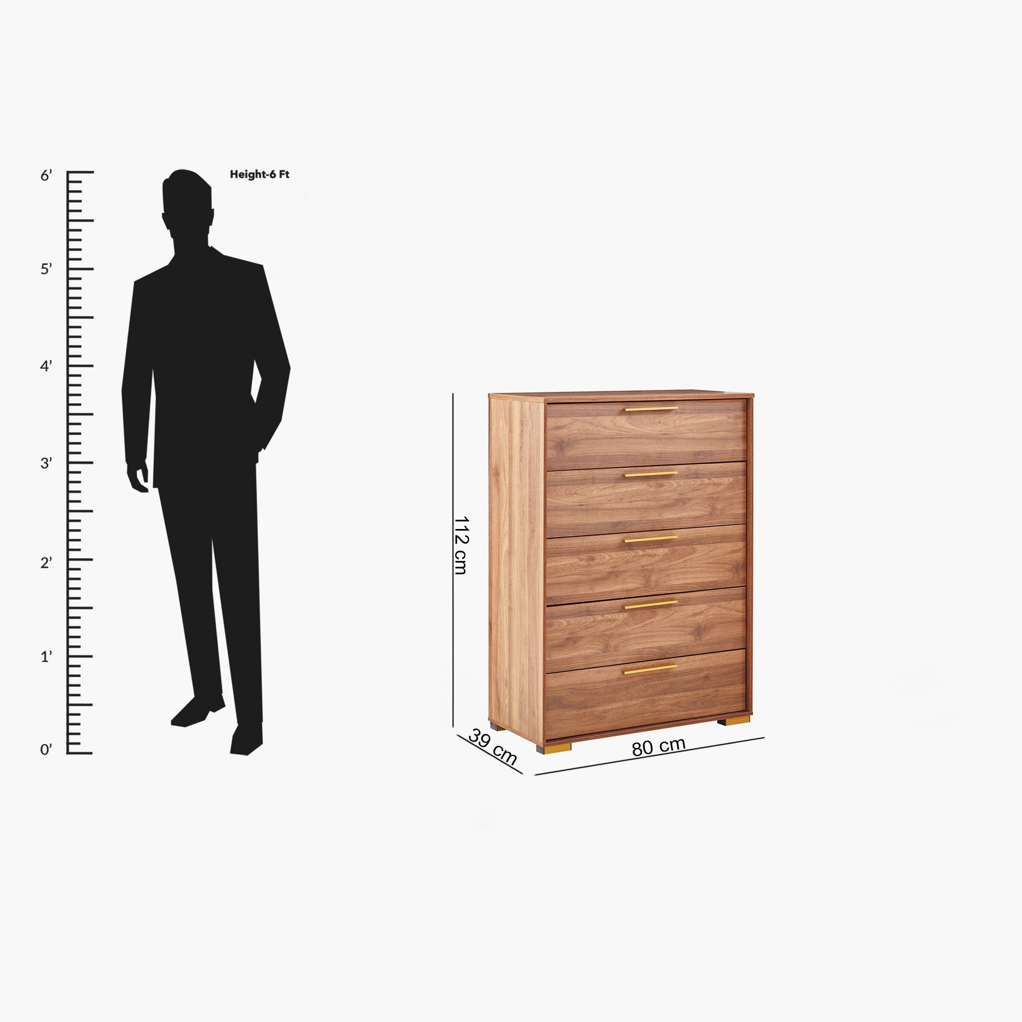 وحدة تخزين 5 أدراج - أطلس من موڤو -hbxfurniture-dressersandchests-chestofdrawers-image-10