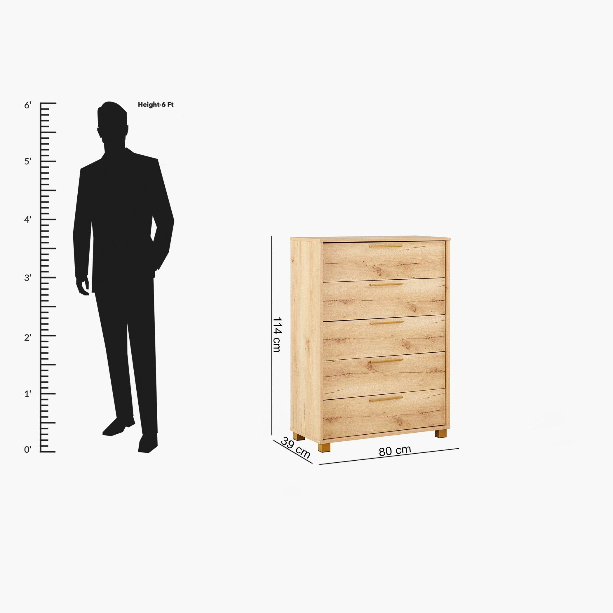 وحدة تخزين بـ5 أدراج من برايتون-hbxfurniture-dressersandchests-chestofdrawers-image-10