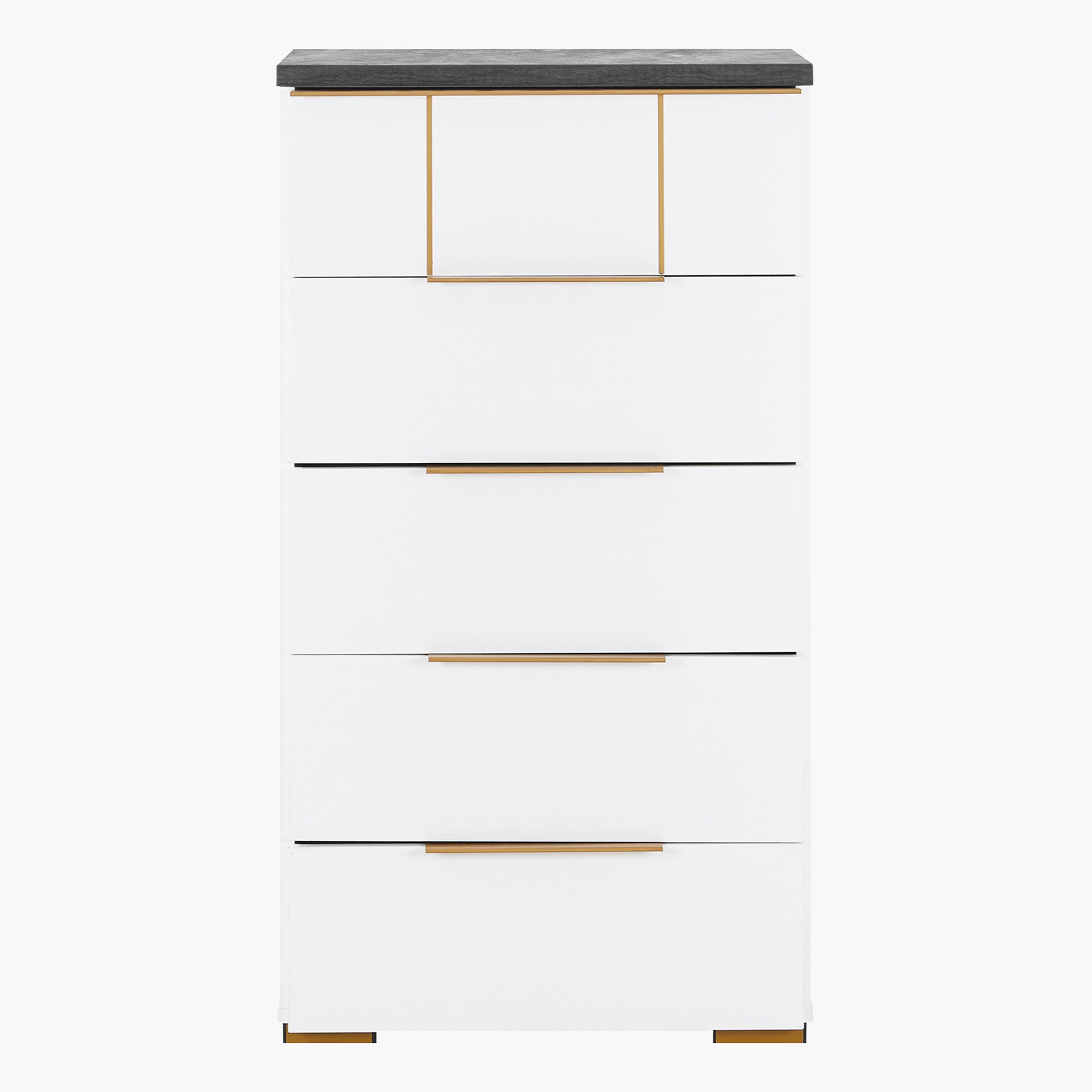 وحدة تخزين بـ5 أدراج من فوندي-hbxfurniture-dressersandchests-chestofdrawers-image-2
