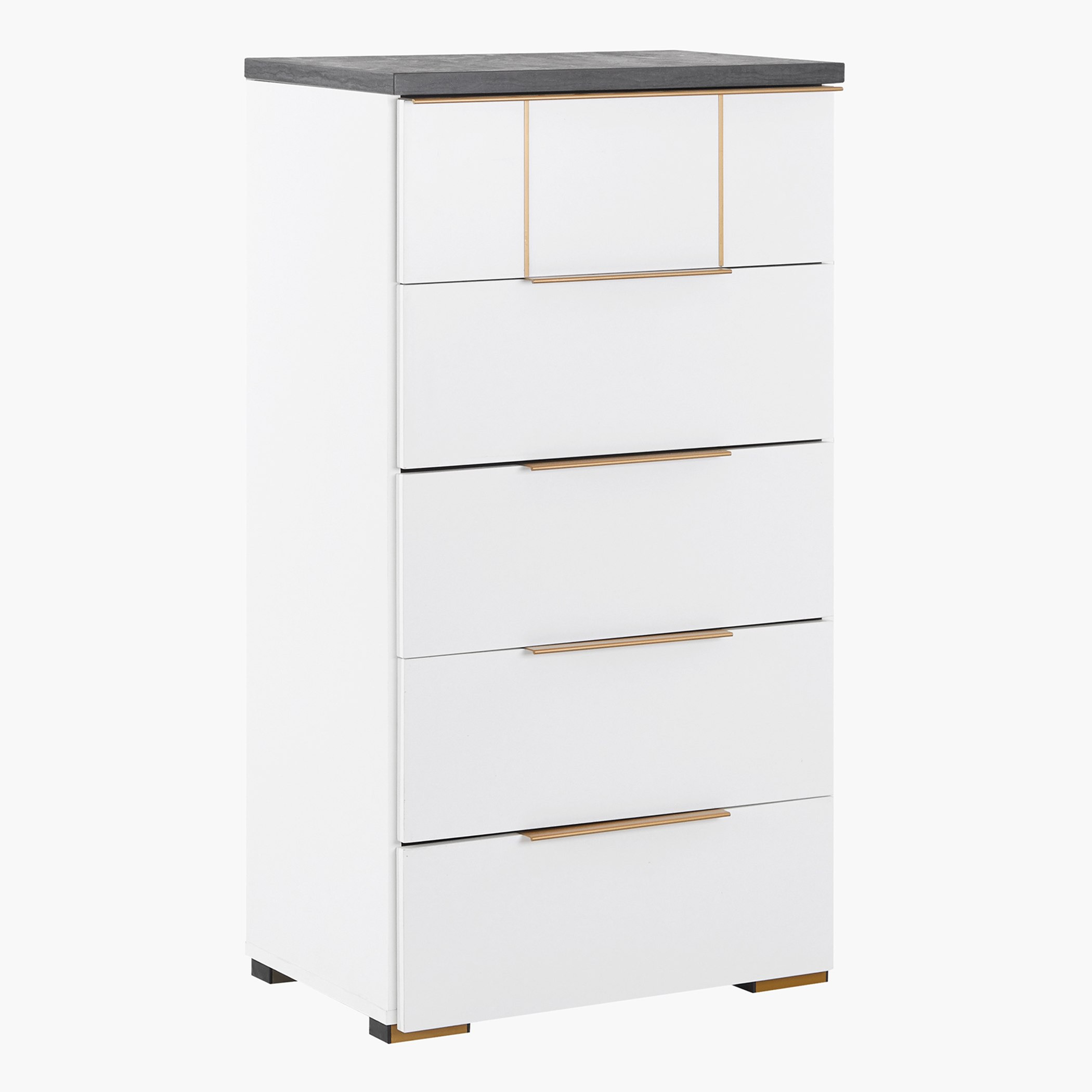 وحدة تخزين بـ5 أدراج من فوندي-hbxfurniture-dressersandchests-chestofdrawers-image-3