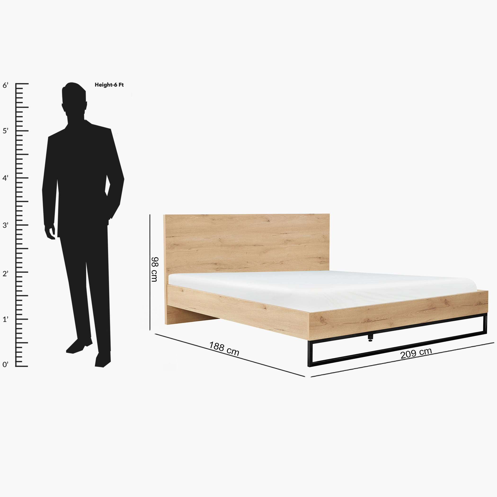 طقم غرفة نوم كينج 4 قطع من تانجو - 180x200 سم-hbxbedroom-bedsandbedsets-bedroomsets-king-image-19