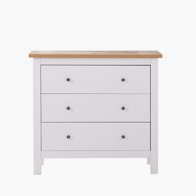 Hampton 3-Drawer Young Dresser without Mirror-Chest of Drawers-image-1