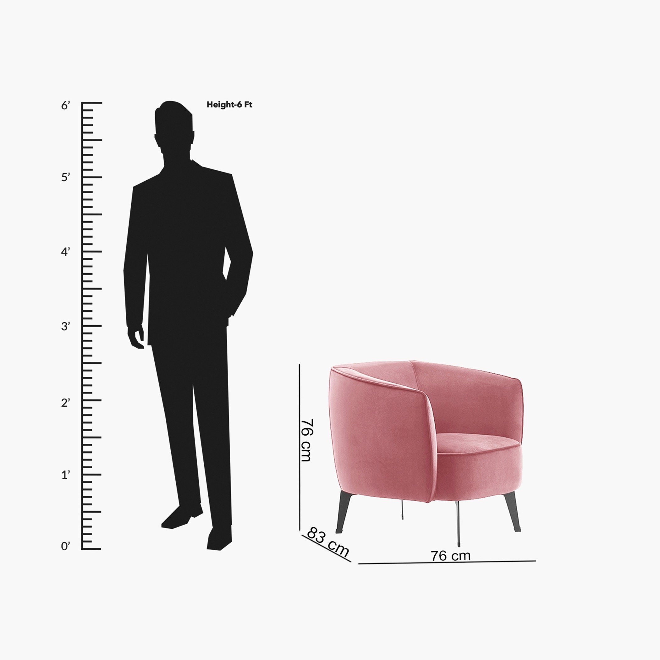 Miro Velvet Accent Chair With Stool-hbxfurniture-livingroom-sofasandsofasets-image-7