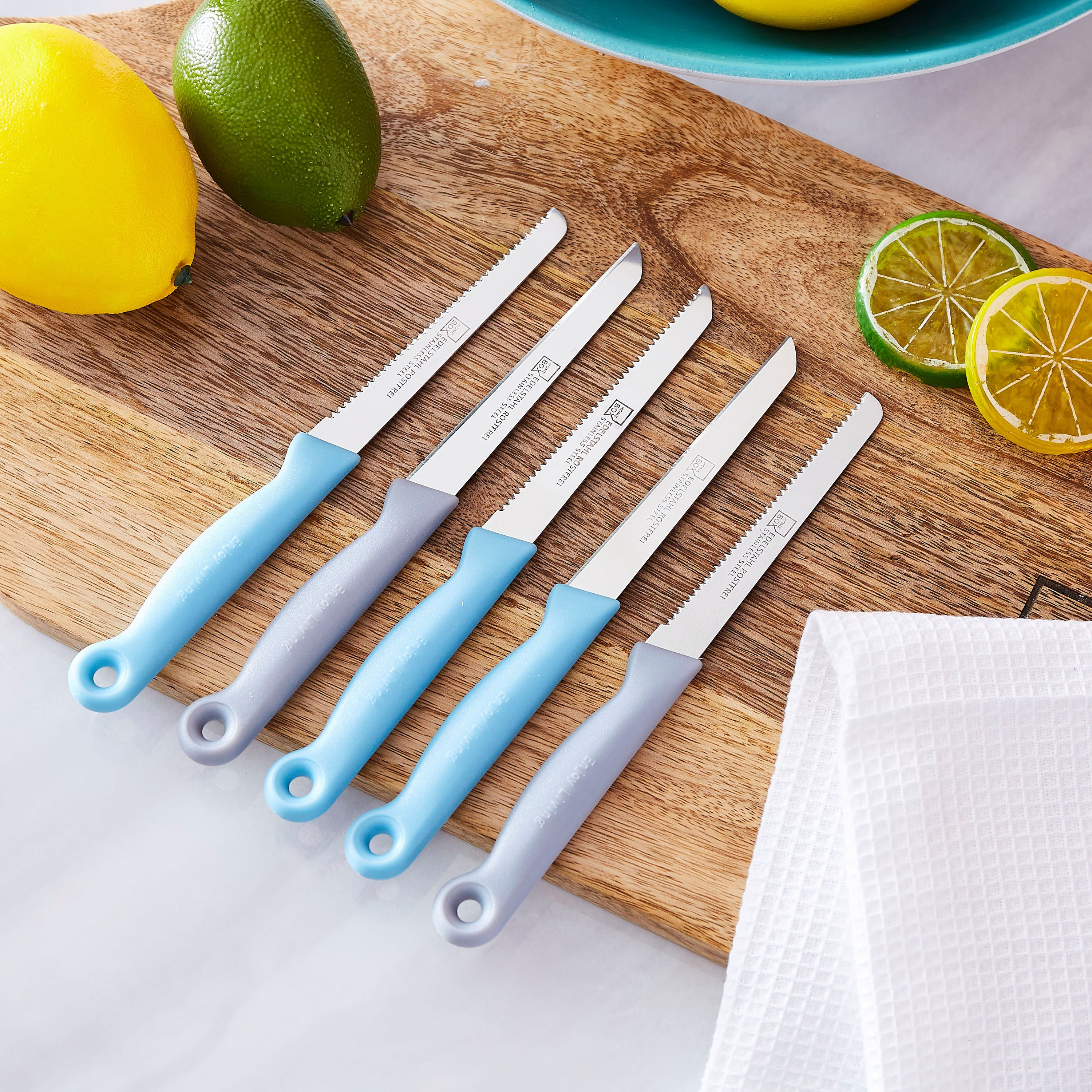 سكاكين شيف من إيزي- طقم من 5 قطع-hbxhomeware-hbxkitchen-image-1