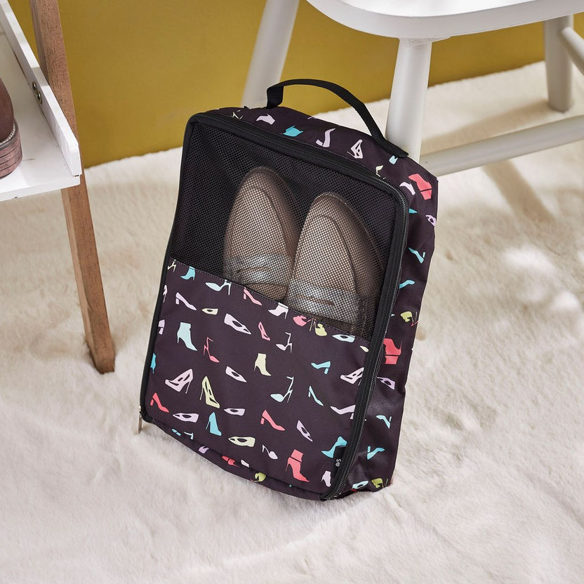 HBSO Craig Printed Canvas Shoe Bag-Bags & Backpacks-image-0