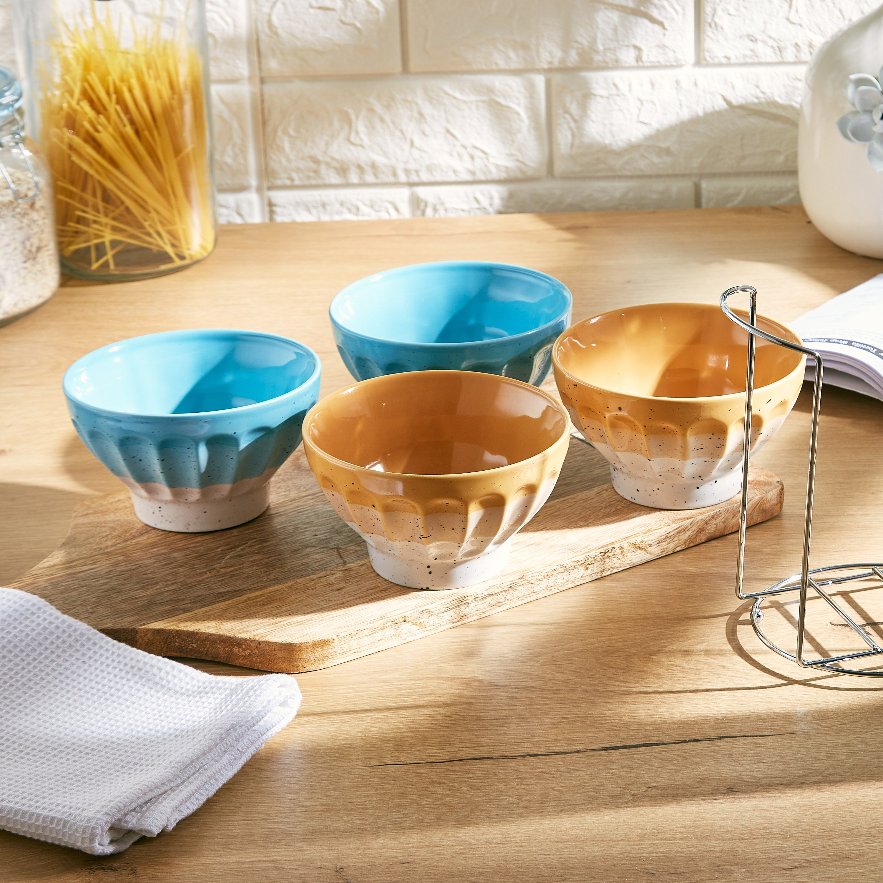 طقم أوعية سيراميك قابلة للتكديس 5 قطع من جالكسيا-hbxdecorandfurnishings-tabletop-serveware-image-2