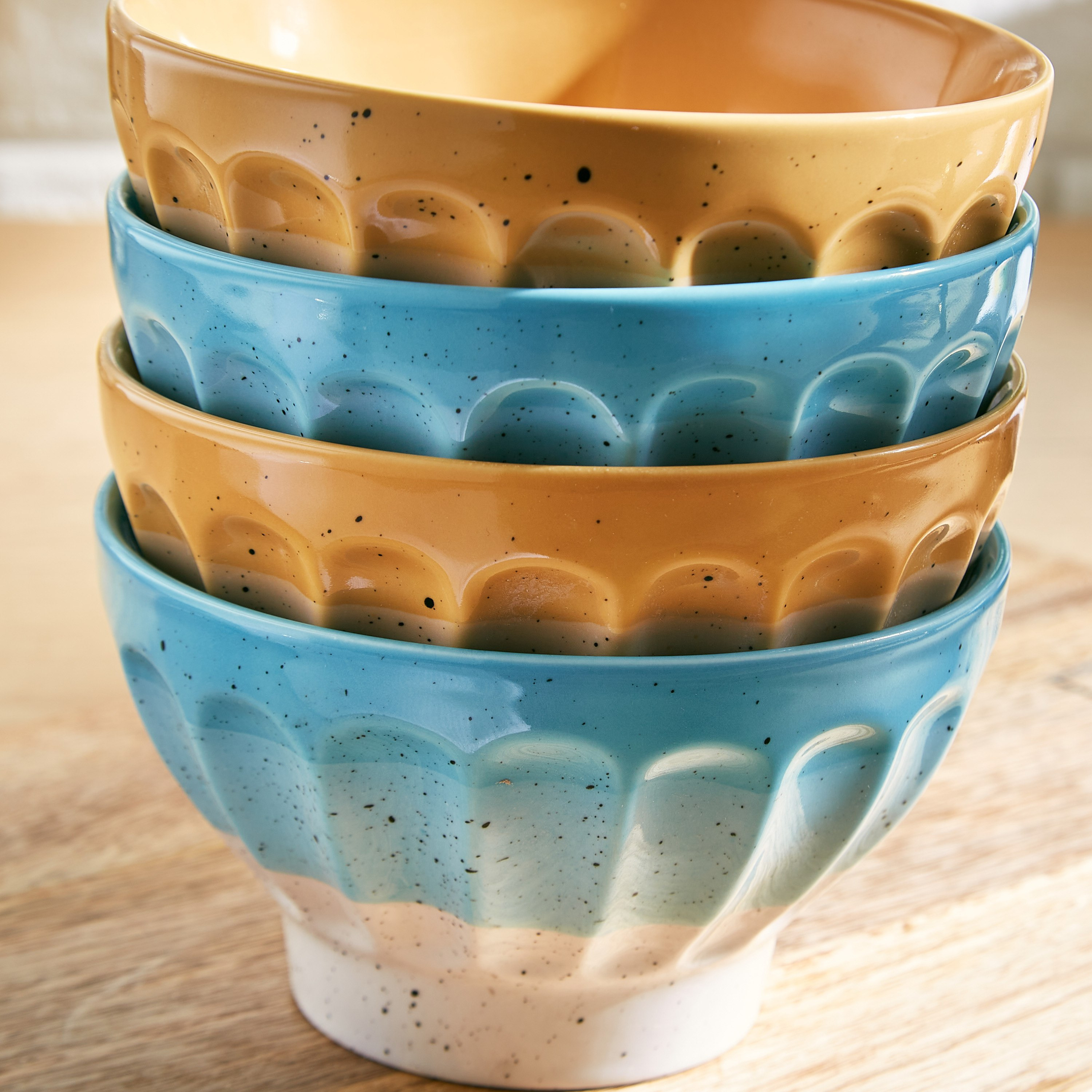 طقم أوعية سيراميك قابلة للتكديس 5 قطع من جالكسيا-hbxdecorandfurnishings-tabletop-serveware-image-3