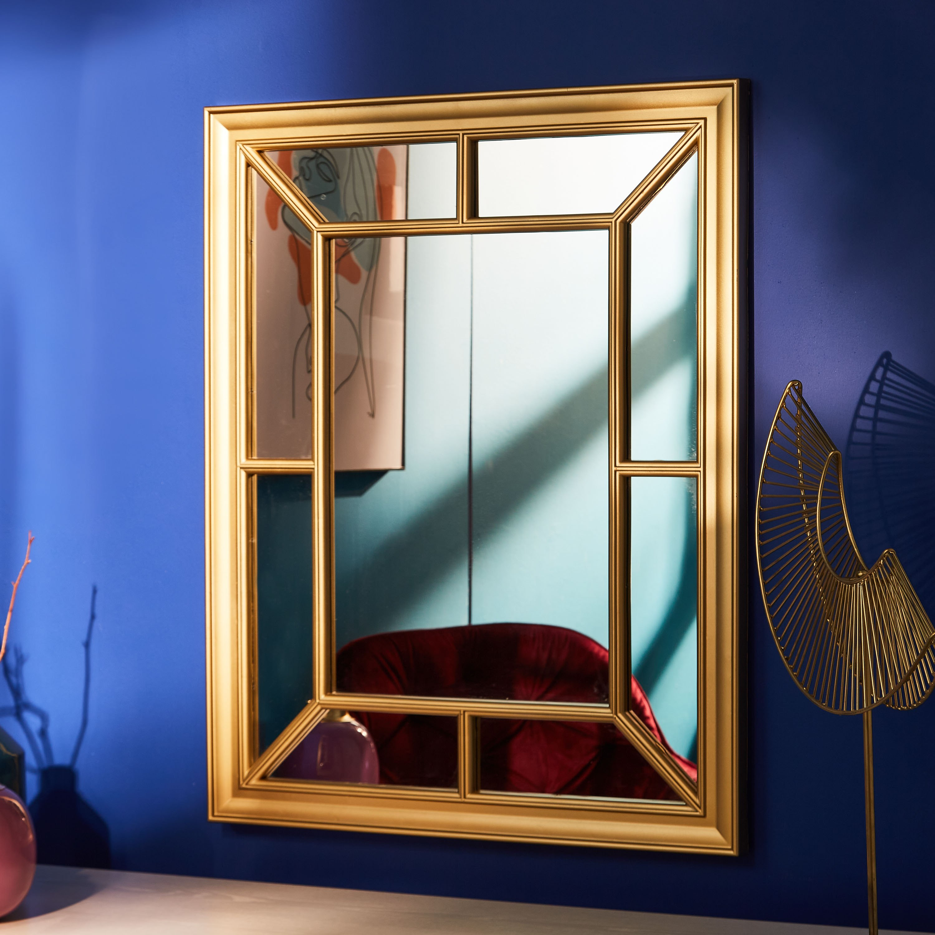 مرآة مربعة من شيراز - 61x2x76 سم-PROMO_HB_AE_B1G1_250925-image-2