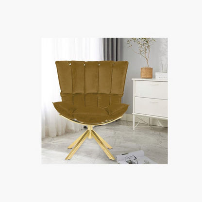 Regano Velvet Accent Chair