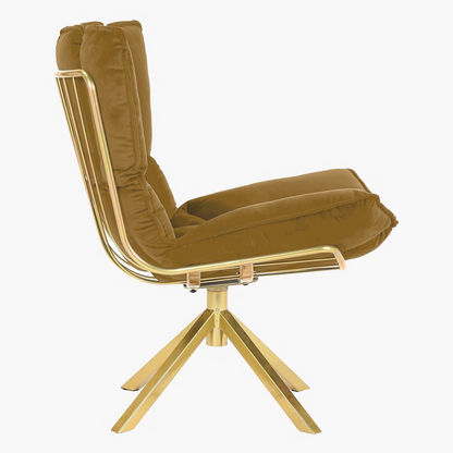 Regano Velvet Accent Chair