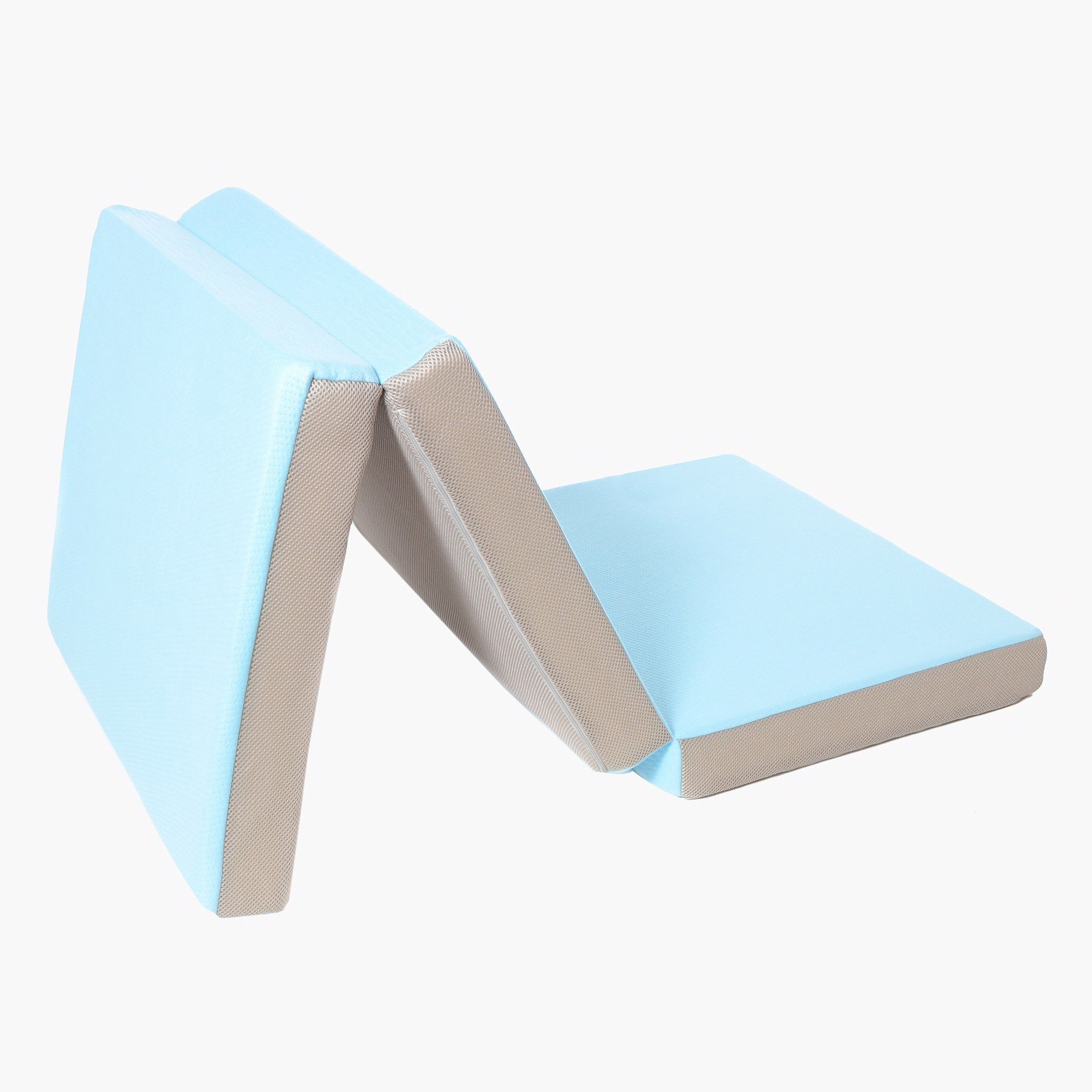 مرتبة إسفنجية بطيّة ثلاثية للأطفال بغطاء من آي ميليارد - 61x147x8 سم-hbxfurniture-kidsroom-kidsmattresses-toddler-image-5