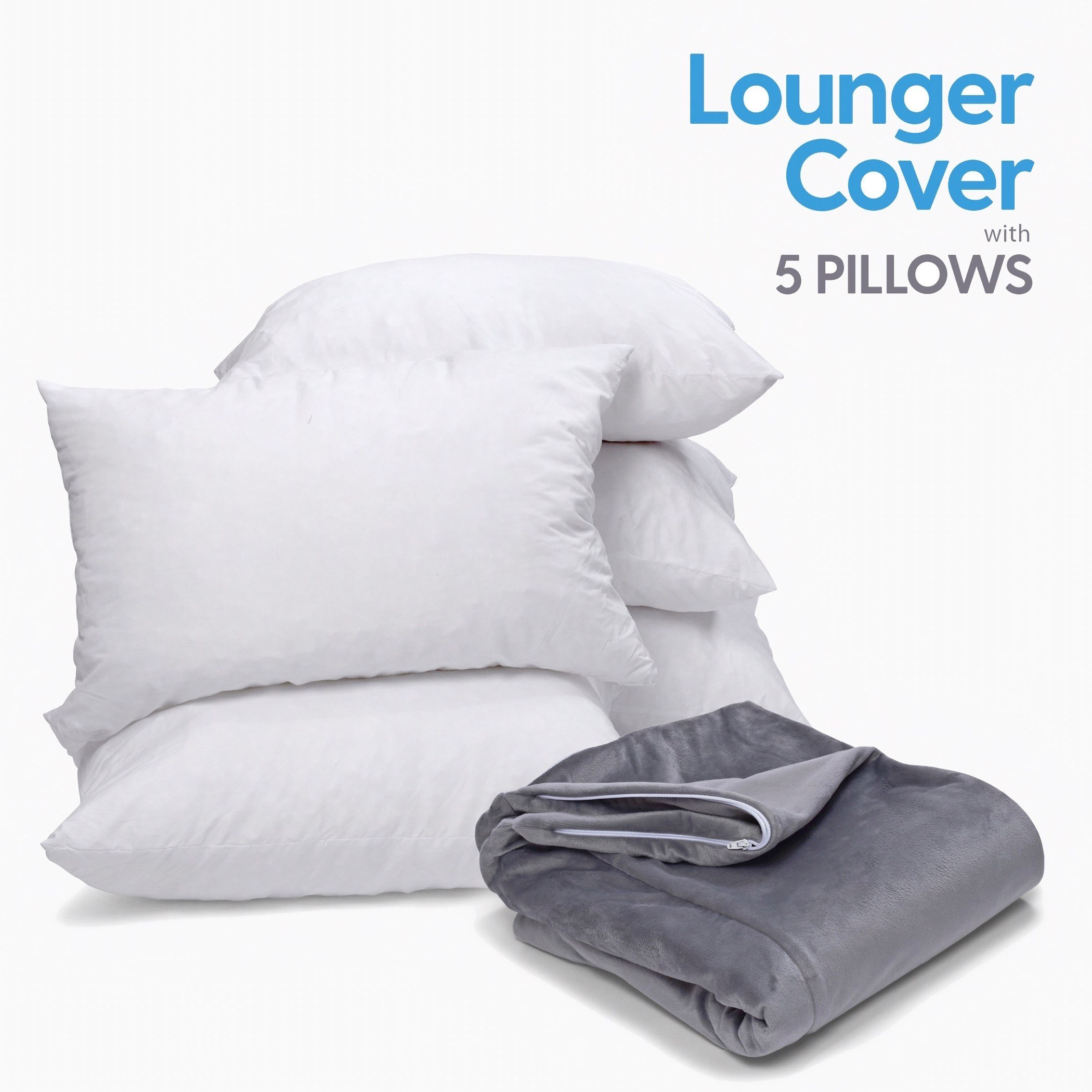 كرسي استلقاء أرضي مع غطاء ووسائد من ميلارد - 68x218 سم-hbxdecorandfurnishings-bedding-duvetsandpillows-image-8