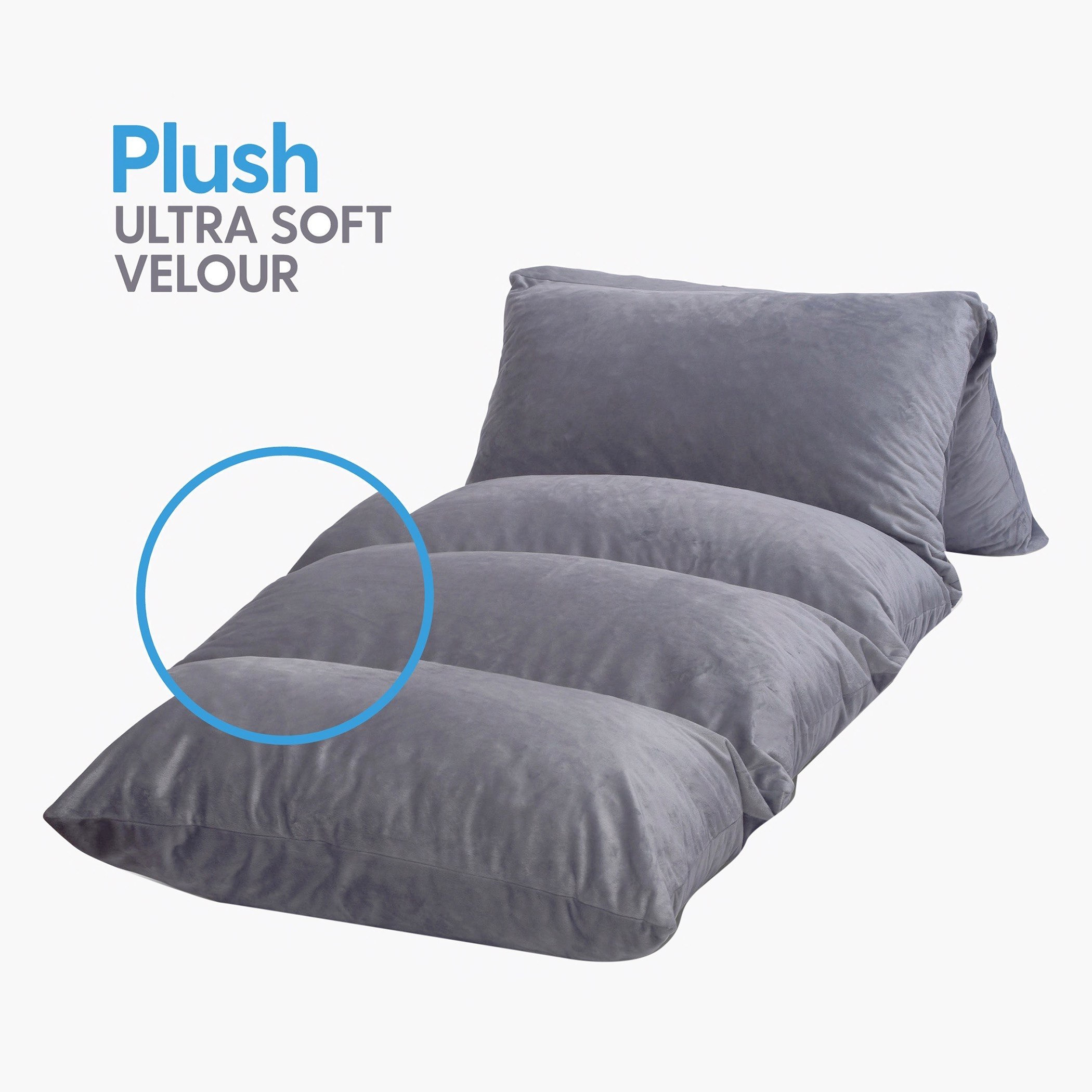 كرسي استلقاء أرضي مع غطاء ووسائد من ميلارد - 68x218 سم-hbxdecorandfurnishings-bedding-duvetsandpillows-image-11
