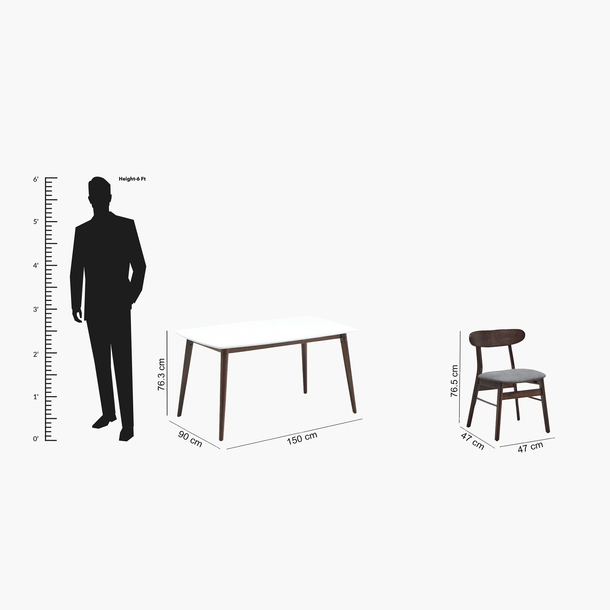 طقم سفرة 6 مقاعد مع مقعد بنش من ناتاليا-hbxfurniture-diningtablesandsets-diningsets-sixseater-image-6