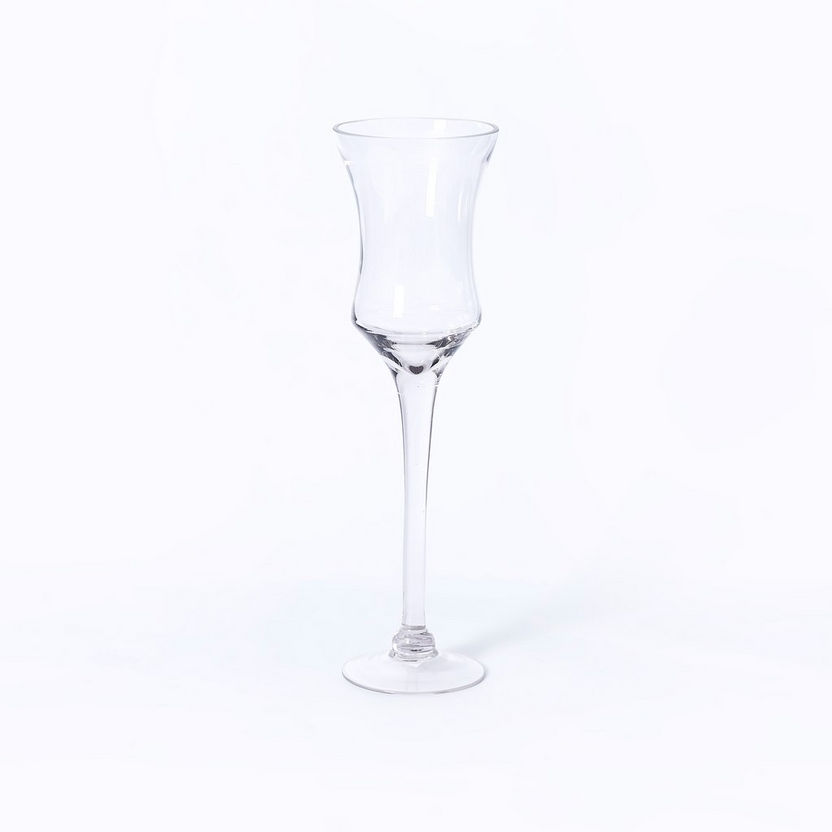 Atlanta Clear Tall Glass Hurricane Vase - 14.5x14.5x50 cm-Vases-image-4