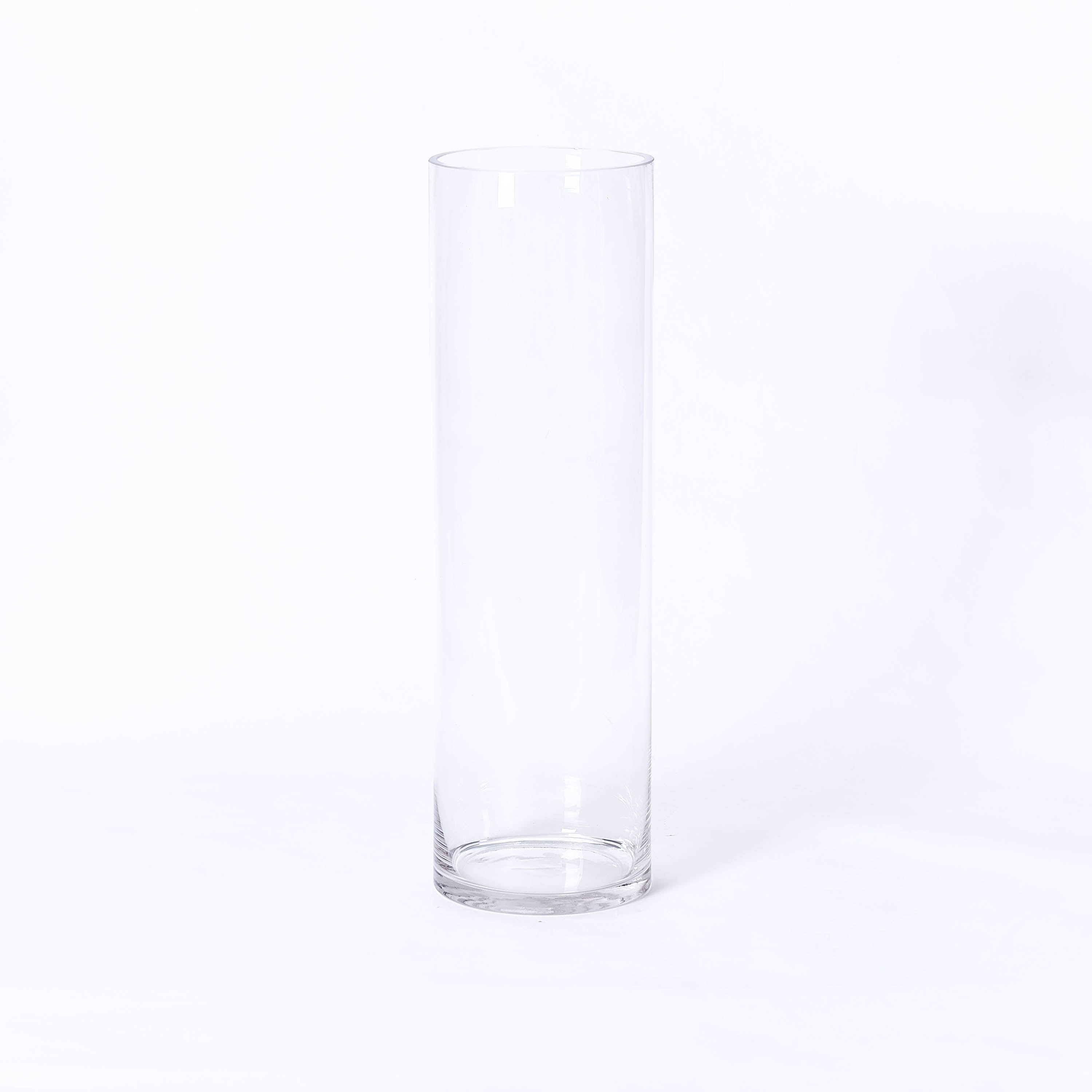 مزهرية زجاج أسطوانية شفافة من أتلانتا - 15x15x68 سم-hbxbedroom-decorandaccessories-vases-image-5