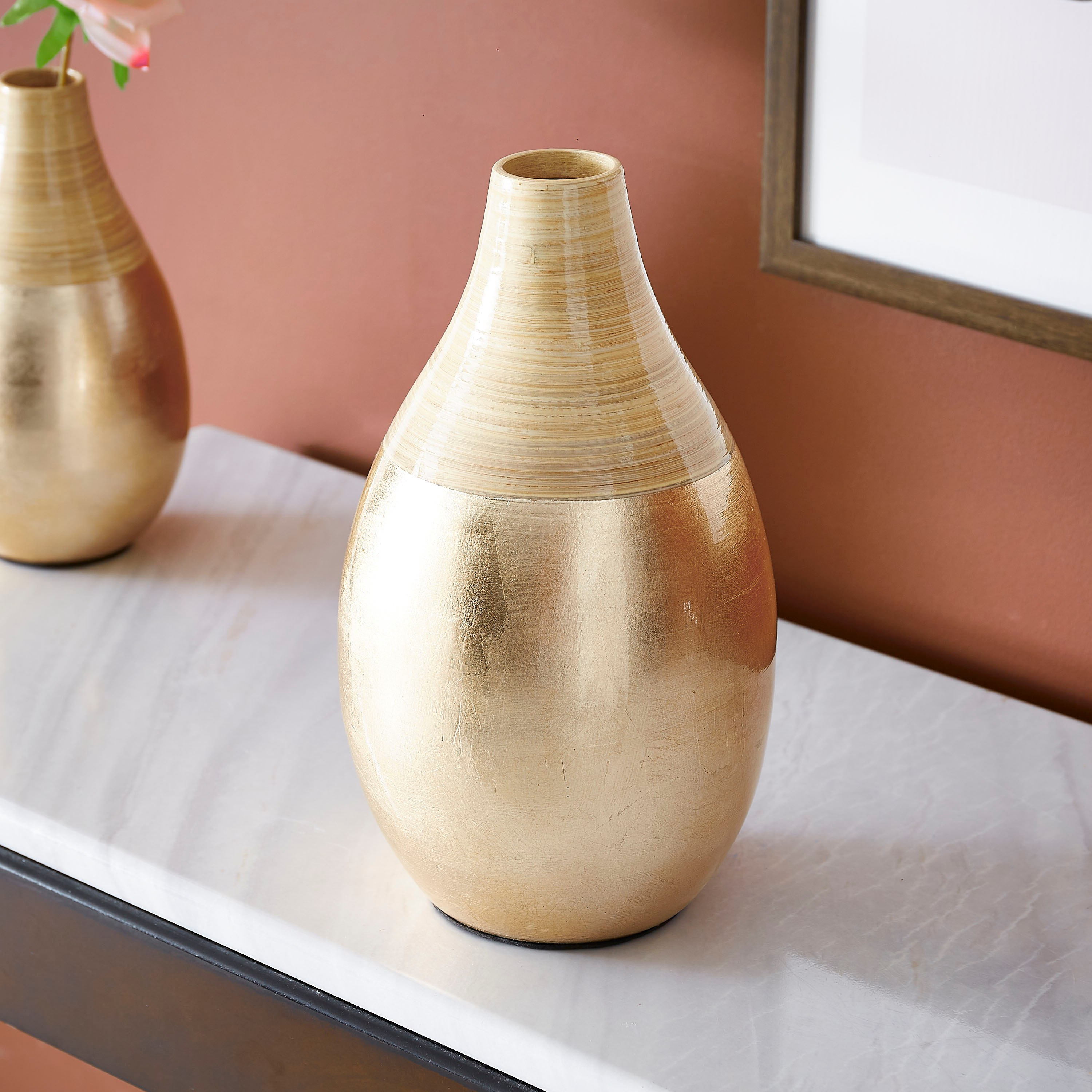 مزهرية بامبو رازماتاز من إزرا - 17x30 سم-hbxbedroom-decorandaccessories-vases-image-2