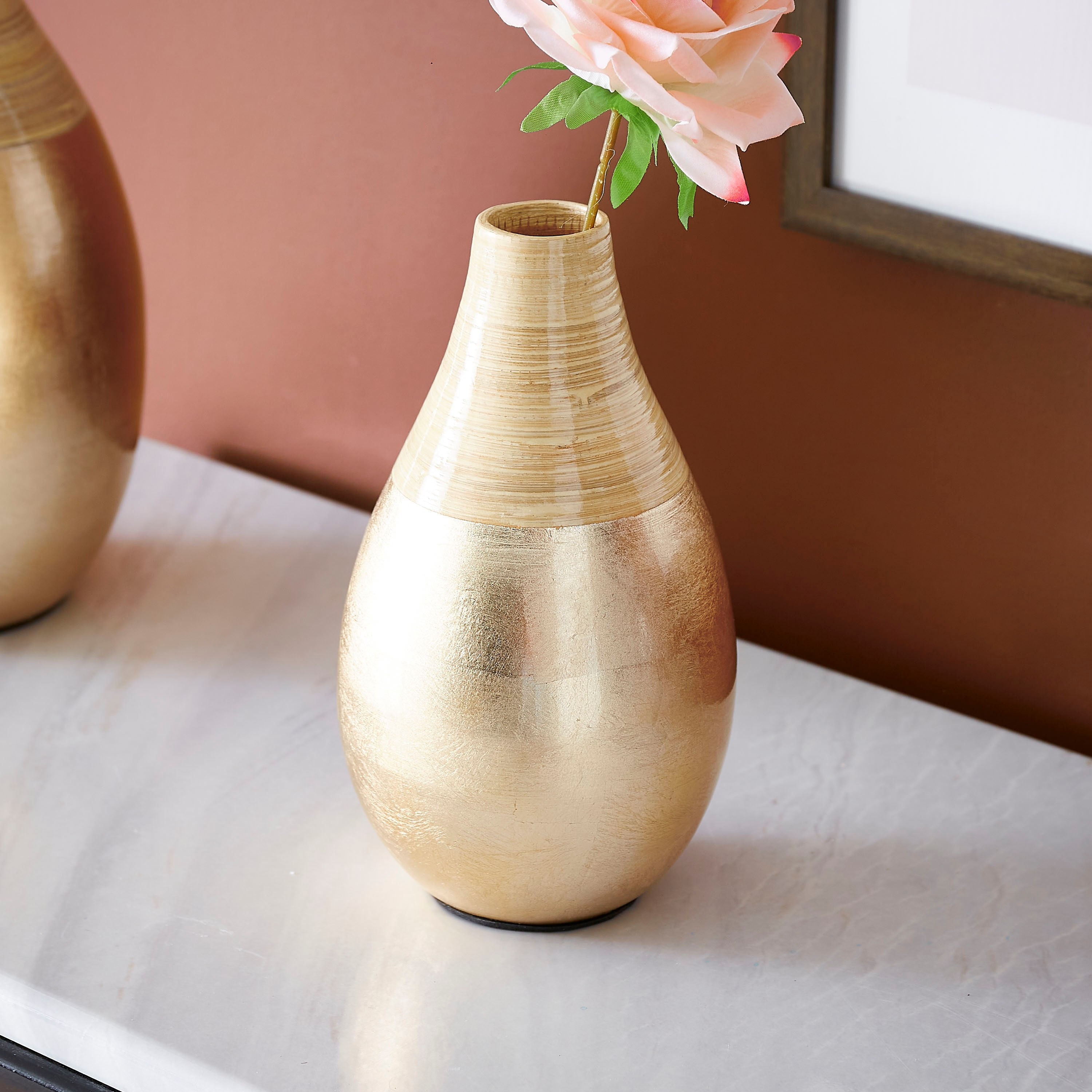 مزهرية بامبو رازماتاز من إزرا - 13x23 سم-hbxbedroom-decorandaccessories-vases-image-1