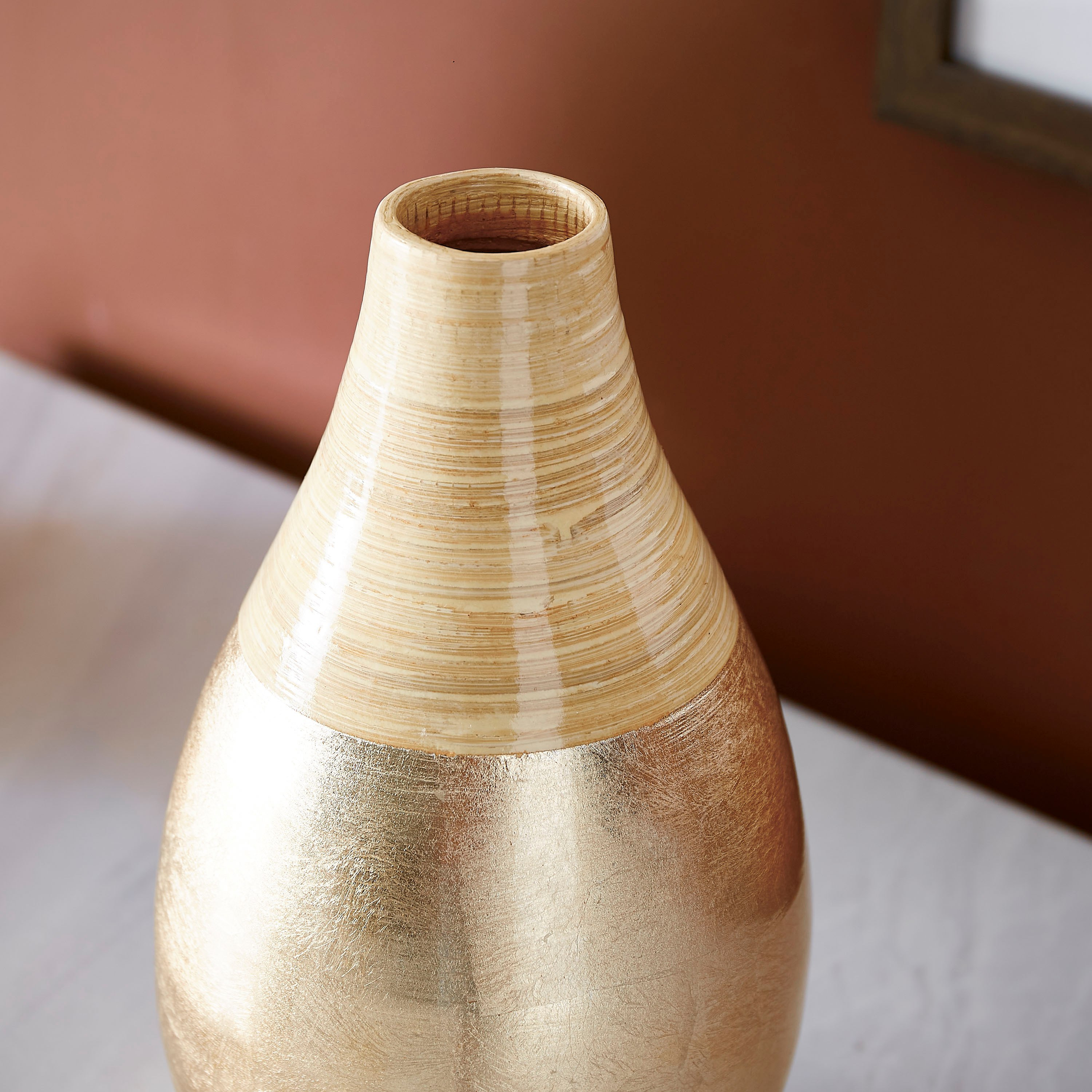 مزهرية بامبو رازماتاز من إزرا - 13x23 سم-hbxbedroom-decorandaccessories-vases-image-3