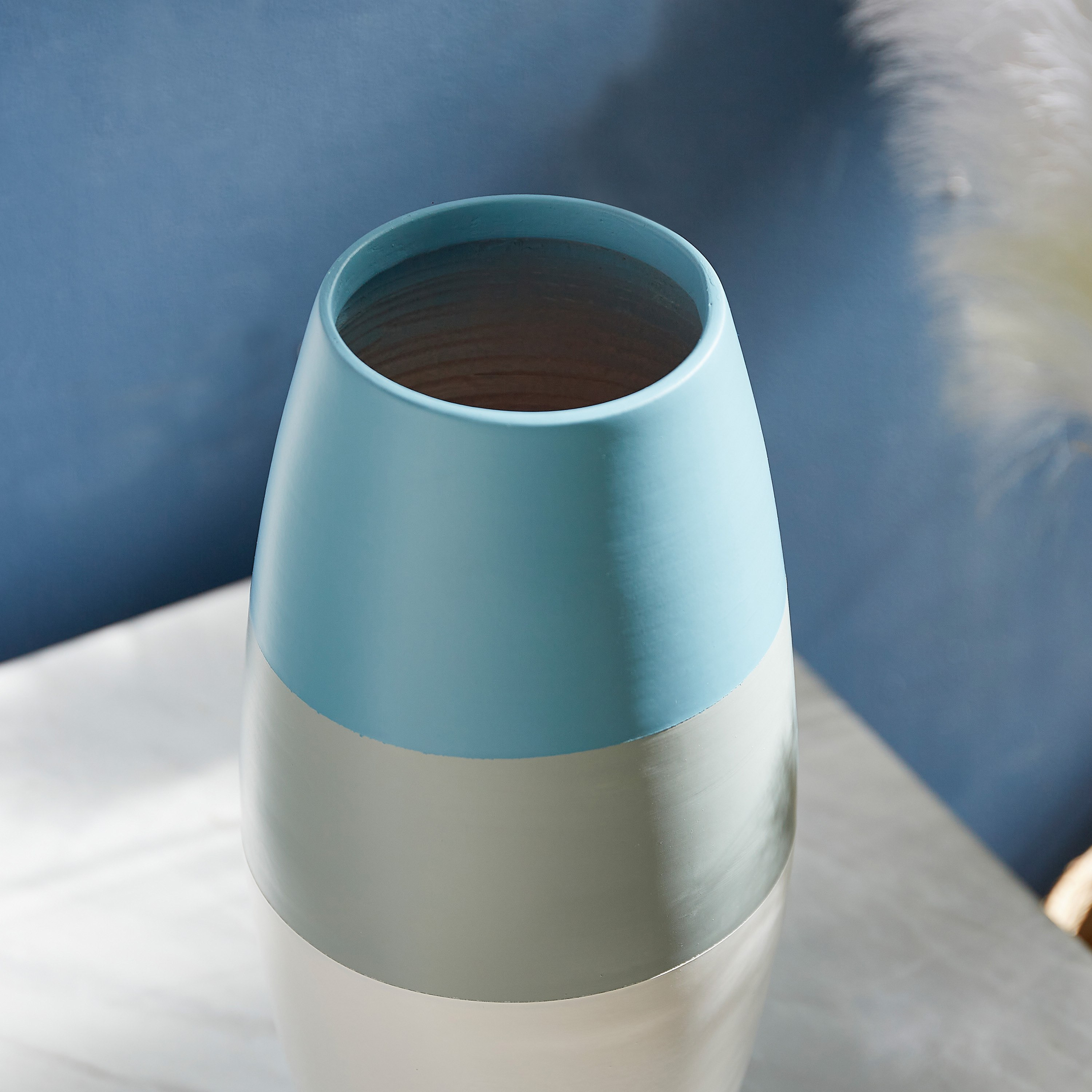 مزهرية خيزران من إزرا - 15x32 سم-hbxbedroom-decorandaccessories-vases-image-2