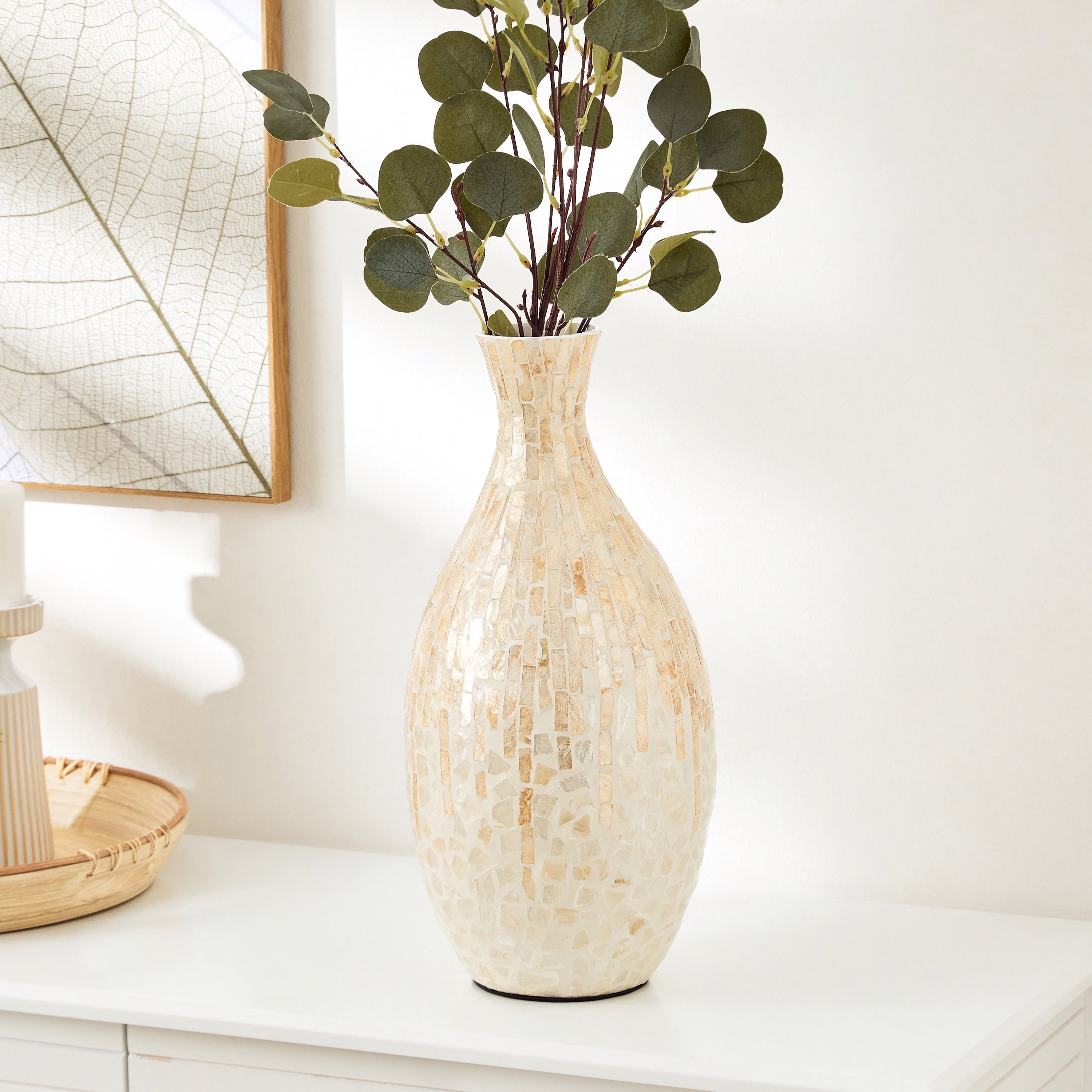 مزهرية خيزران كابيز رازماتاز من إزرا- 21x45 سم-hbxbedroom-decorandaccessories-vases-image-2