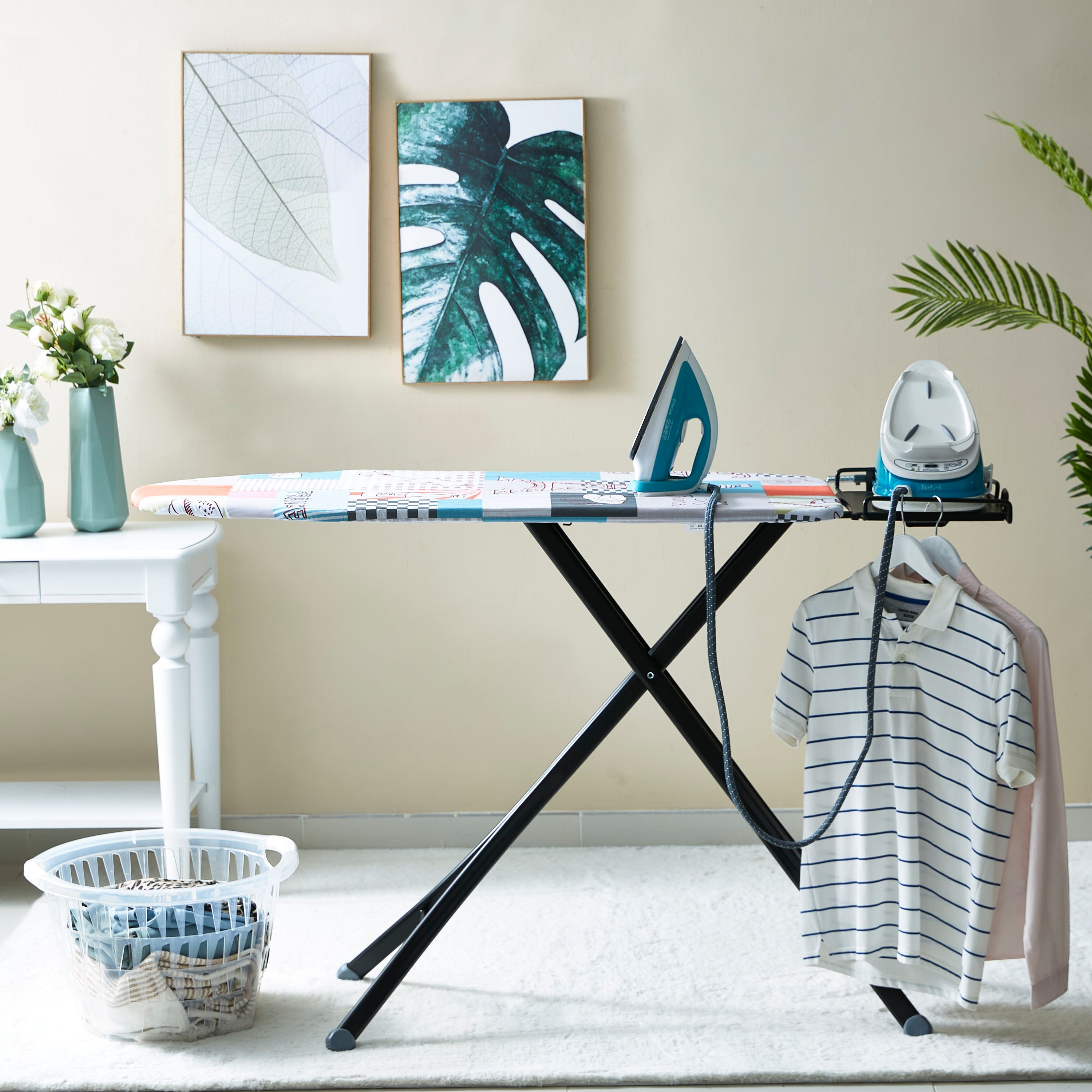 سلة غسيل دائرية من جراسيا - 48x47x31 سم-hbxbathroom-bathroomstorage-laundryhampers-image-4