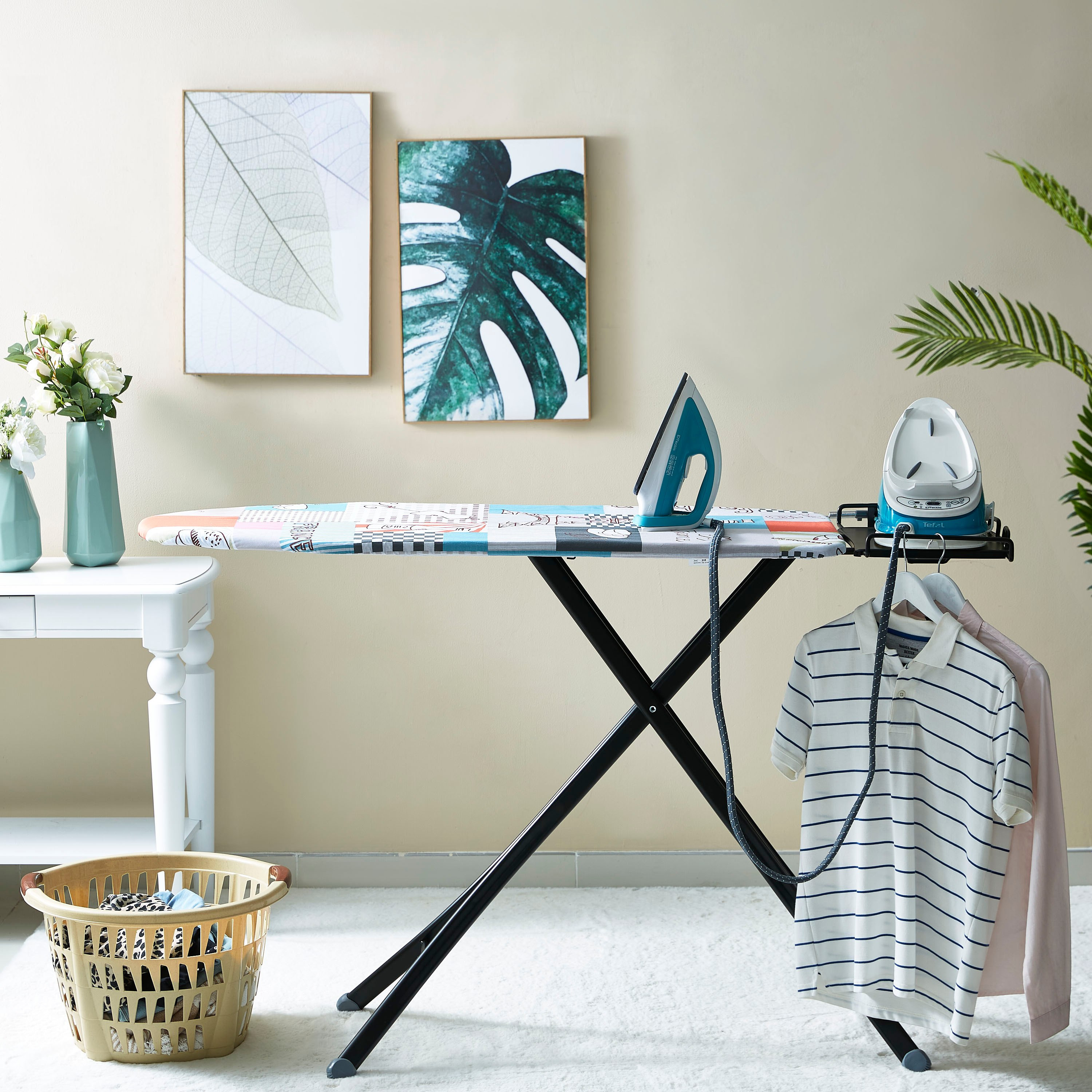 سلة غسيل دائرية من جراسيا - 48x47x31 سم-hbxbathroom-bathroomstorage-laundryhampers-image-4