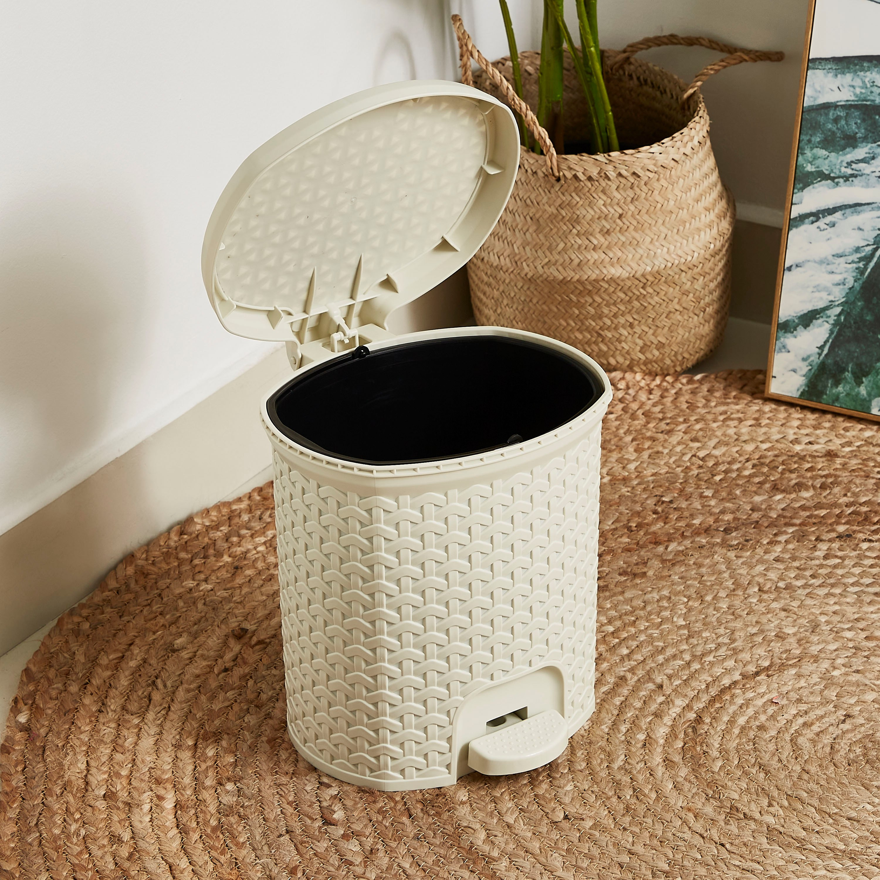 سلة نفايات راتان بدواسة قدم من جراسيا- 5.5 لتر-hbxhomeware-hbxbathroom-image-2