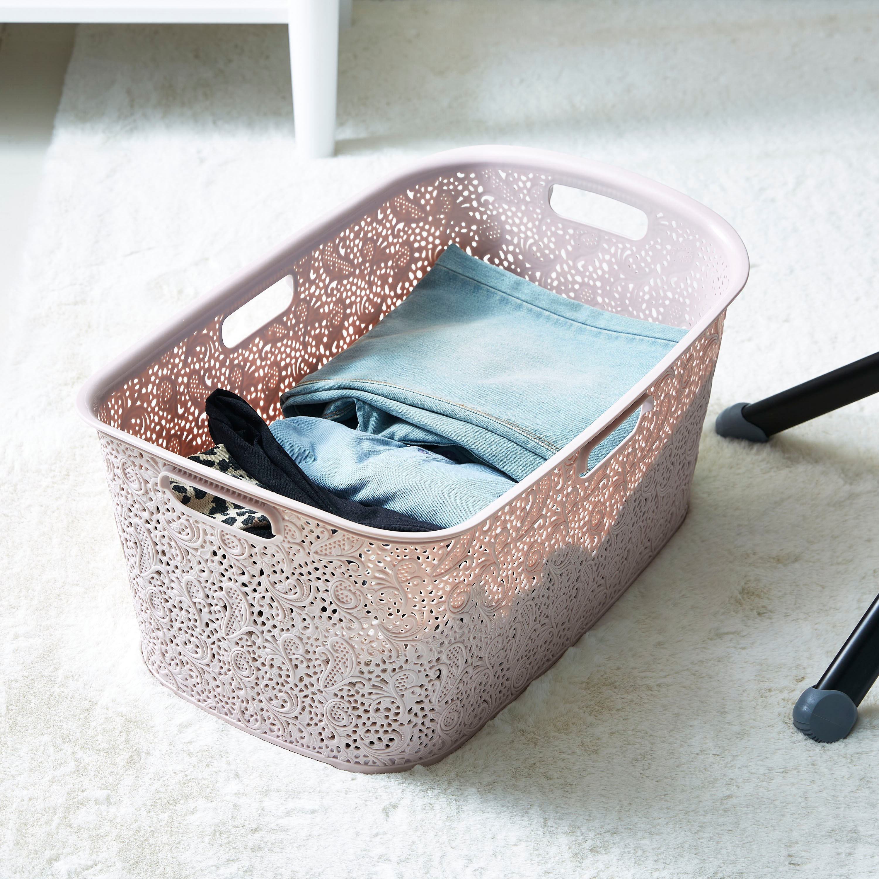 Gracia Lace Rectangular Basket - 40 L-PROMO_HB_AE_B1G1_250925-image-2