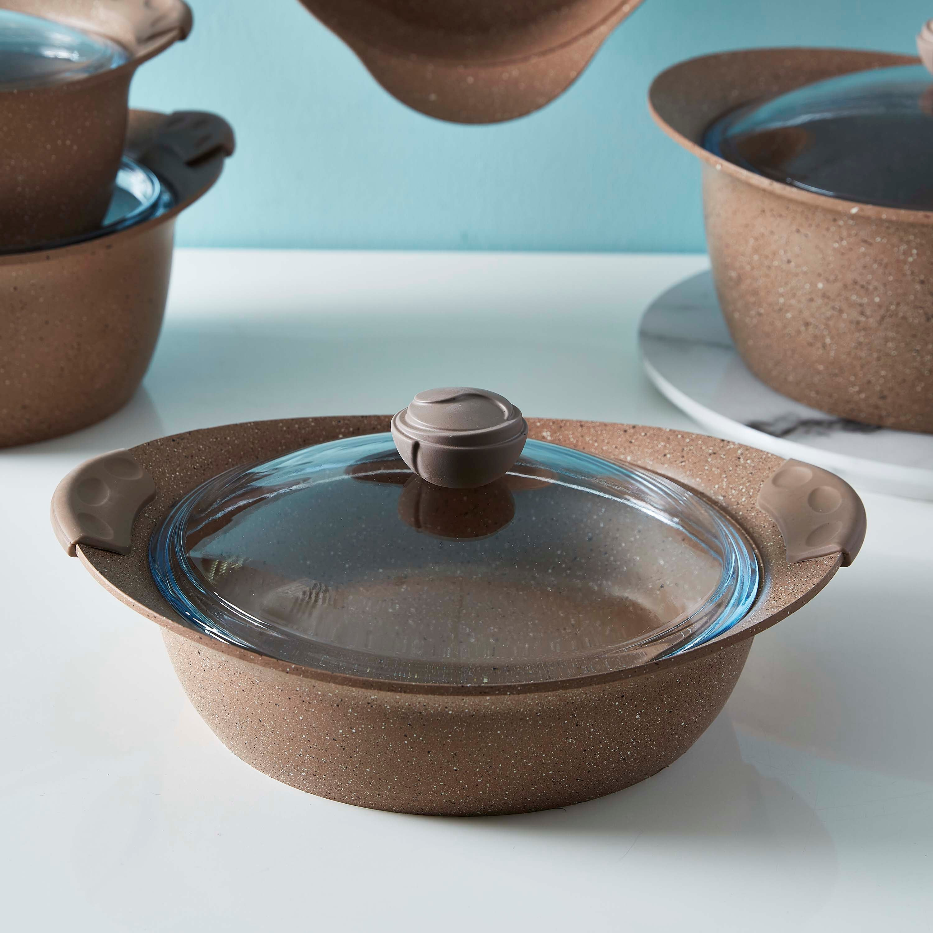 طقم أواني طهي جرانيت من لاكوتشينا - 9 قطع-hbxkitchen-kitchenware-foodpreparation-image-2