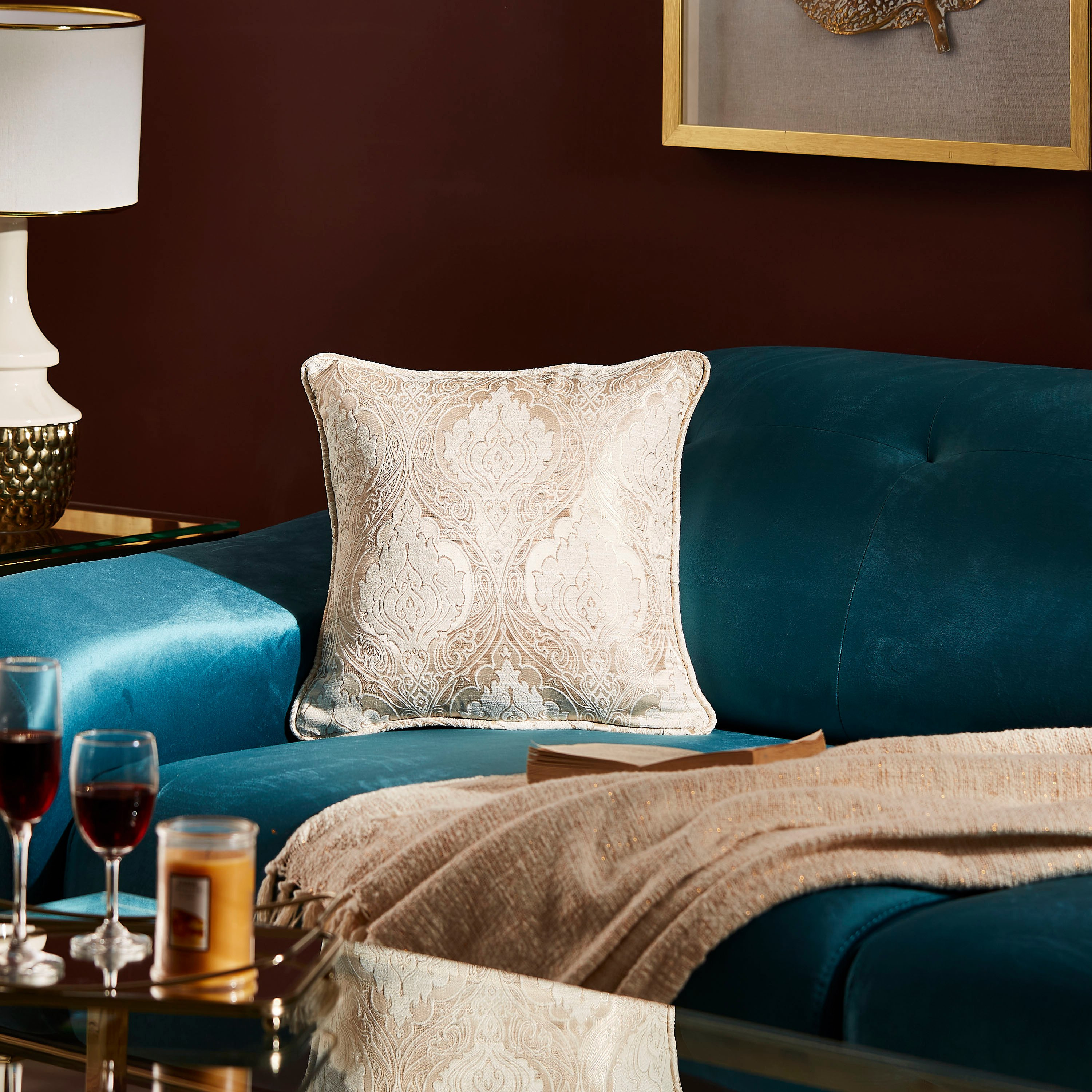 غطاء وسادة جاكار داماسك من ريجنسي - 40x40 سم-PROMO_HB_AE_B1G1_250925-image-2