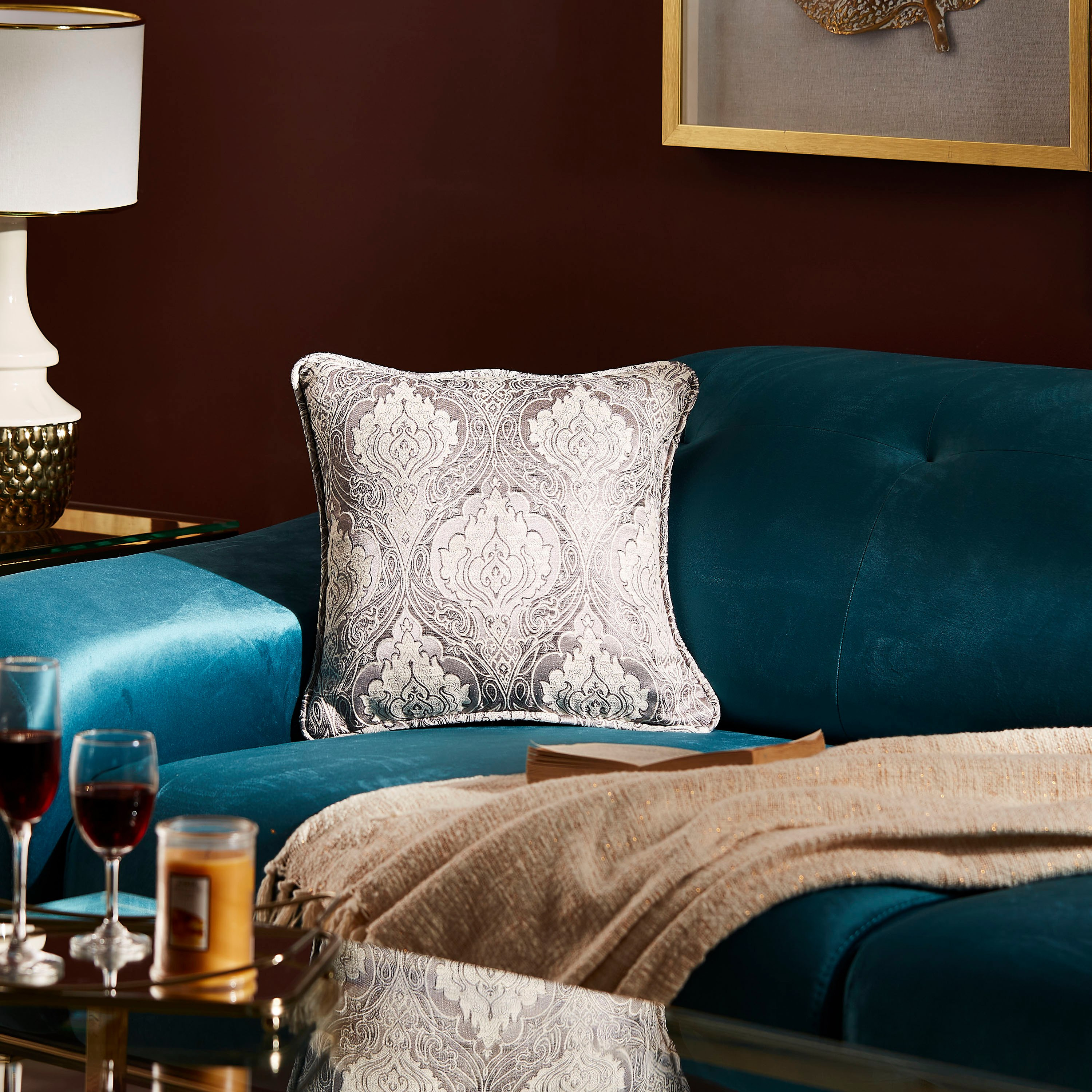 غطاء وسادة جاكار داماسك من ريجنسي - 40x40 سم-PROMO_HB_AE_B1G1_250925-image-2