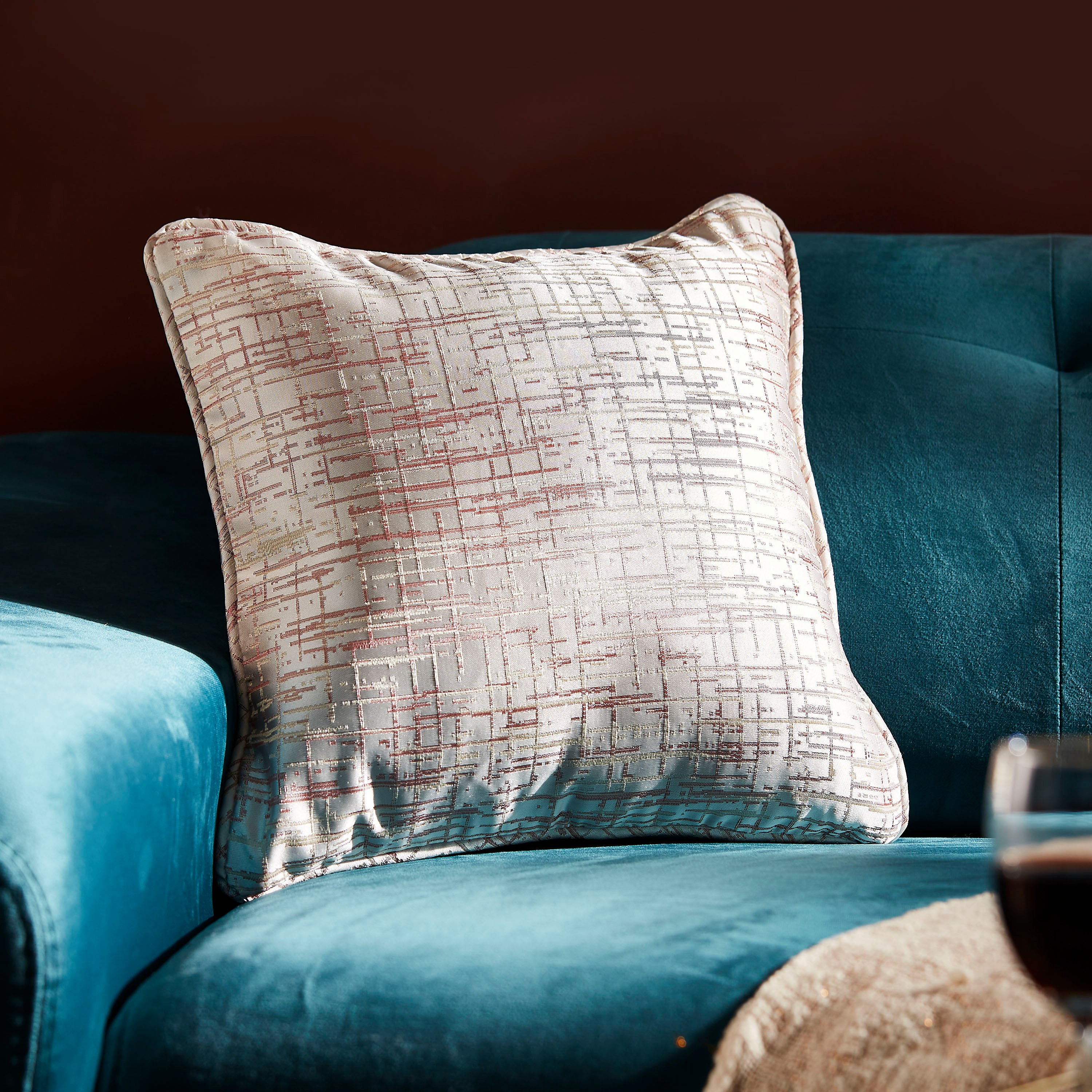 Jaxon Textured Jacquard Cushion Cover - 40x40 cm-hbxhomeware-cushionsandcovers-cushioncovers-image-1