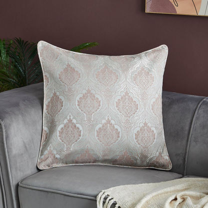 Regency Damask Jacquard Cushion Cover - 65x65 cms