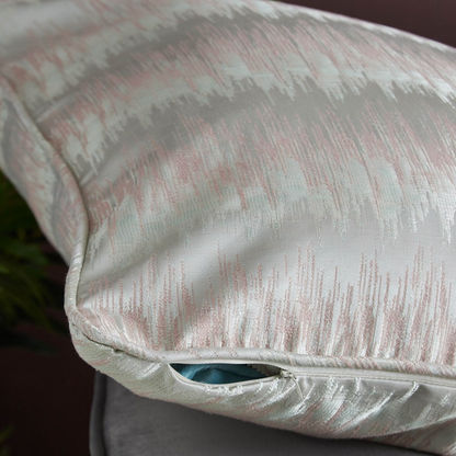 Regency Textured Jacquard Cushion Cover - 65x65 cms