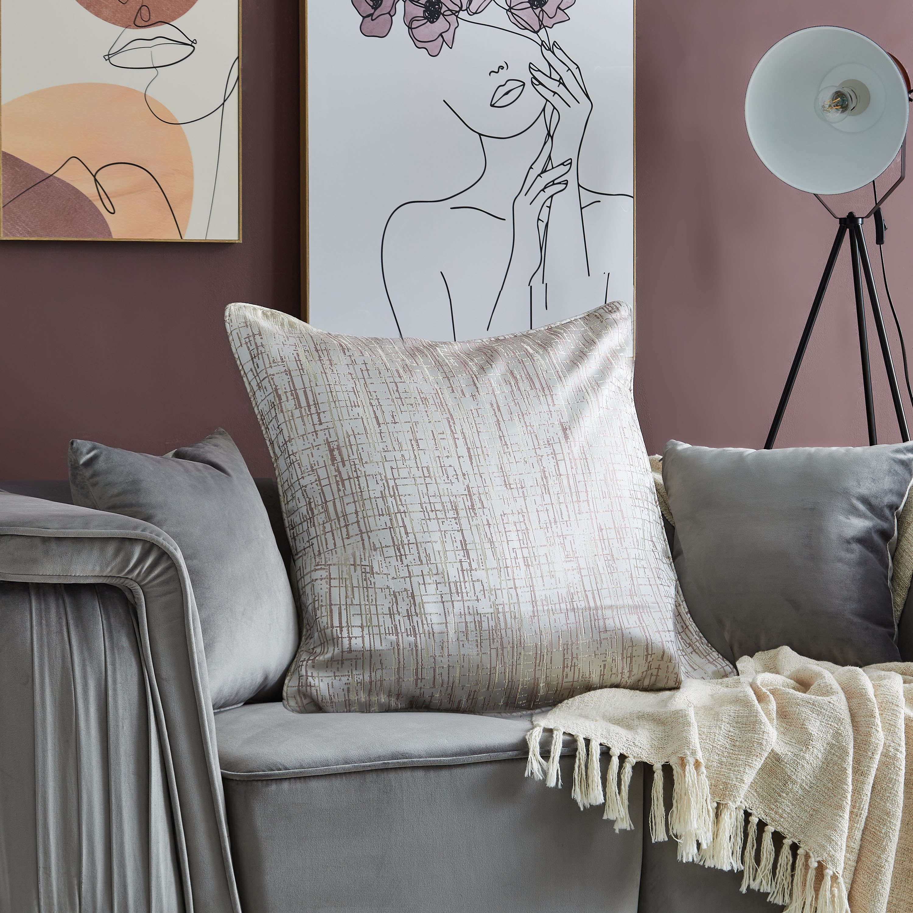 غطاء وسادة جاكار بارز الملمس من جاكسون - 65x65 سم-hbxhomeware-cushionsandcovers-cushioncovers-image-1