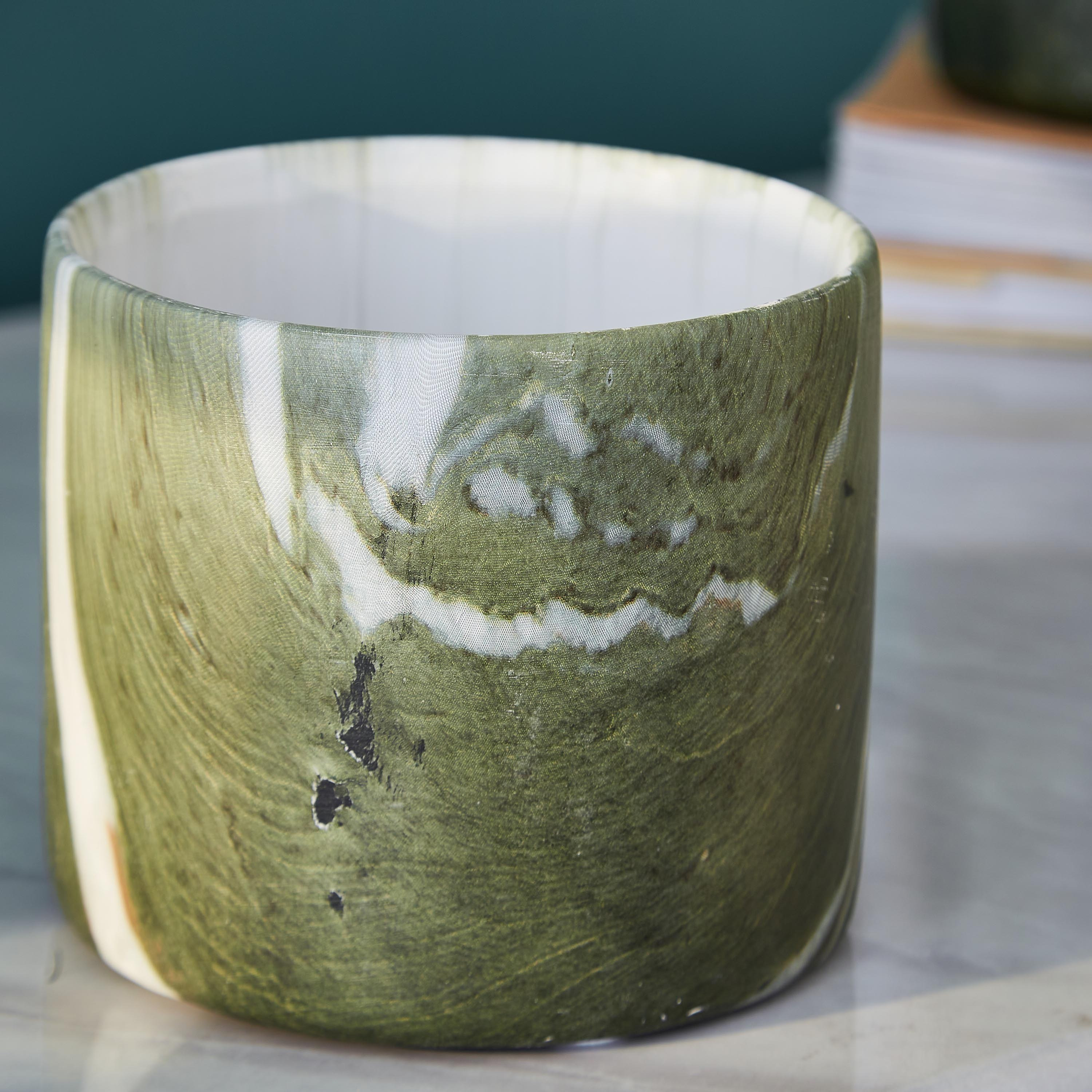 Elite Dolomite Garden Pot-hbxdecorandfurnishings-homeaccessories-artificialflowersandplants-image-3