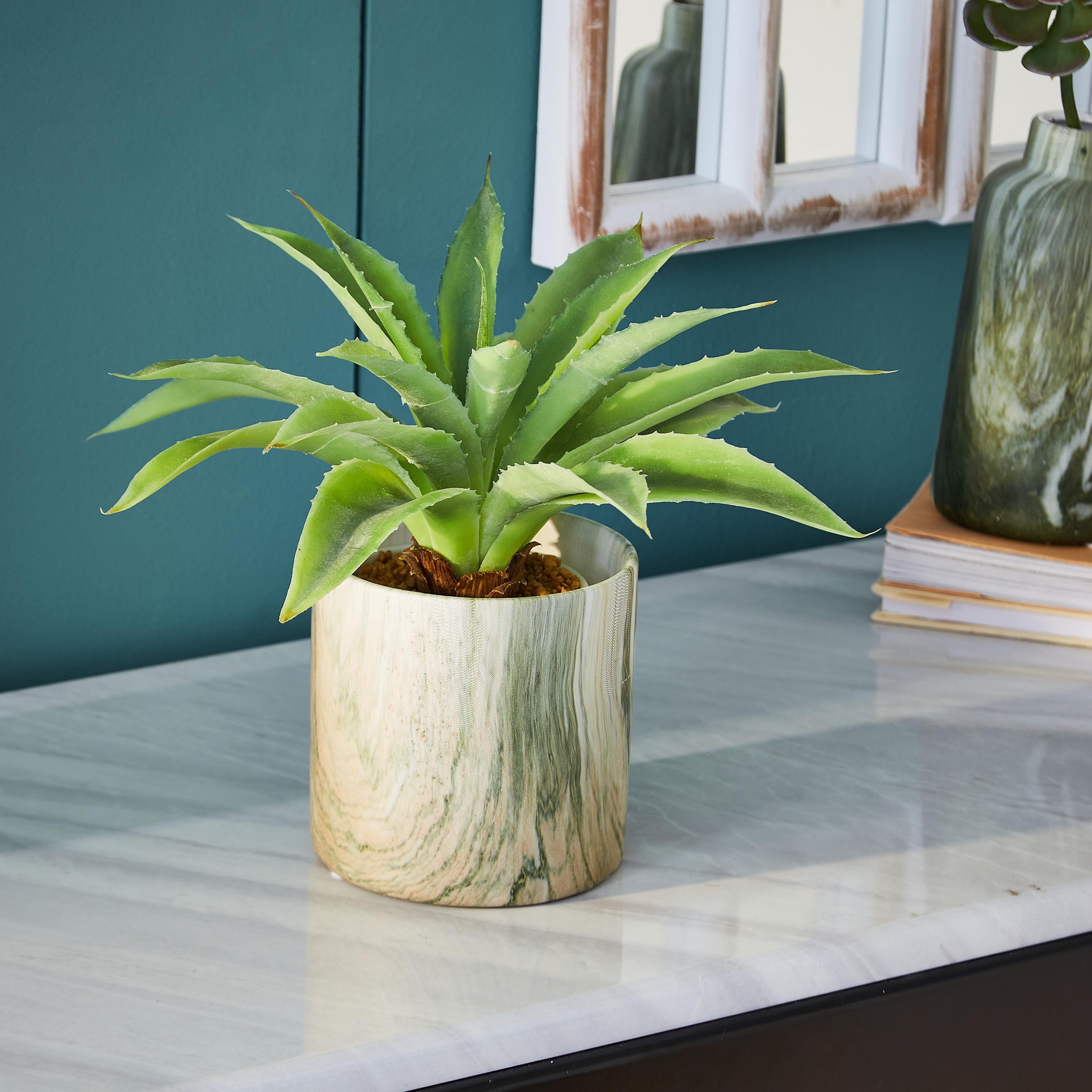 إناء حديقة دولوميت من إليت-hbxdecorandfurnishings-homeaccessories-artificialflowersandplants-image-1