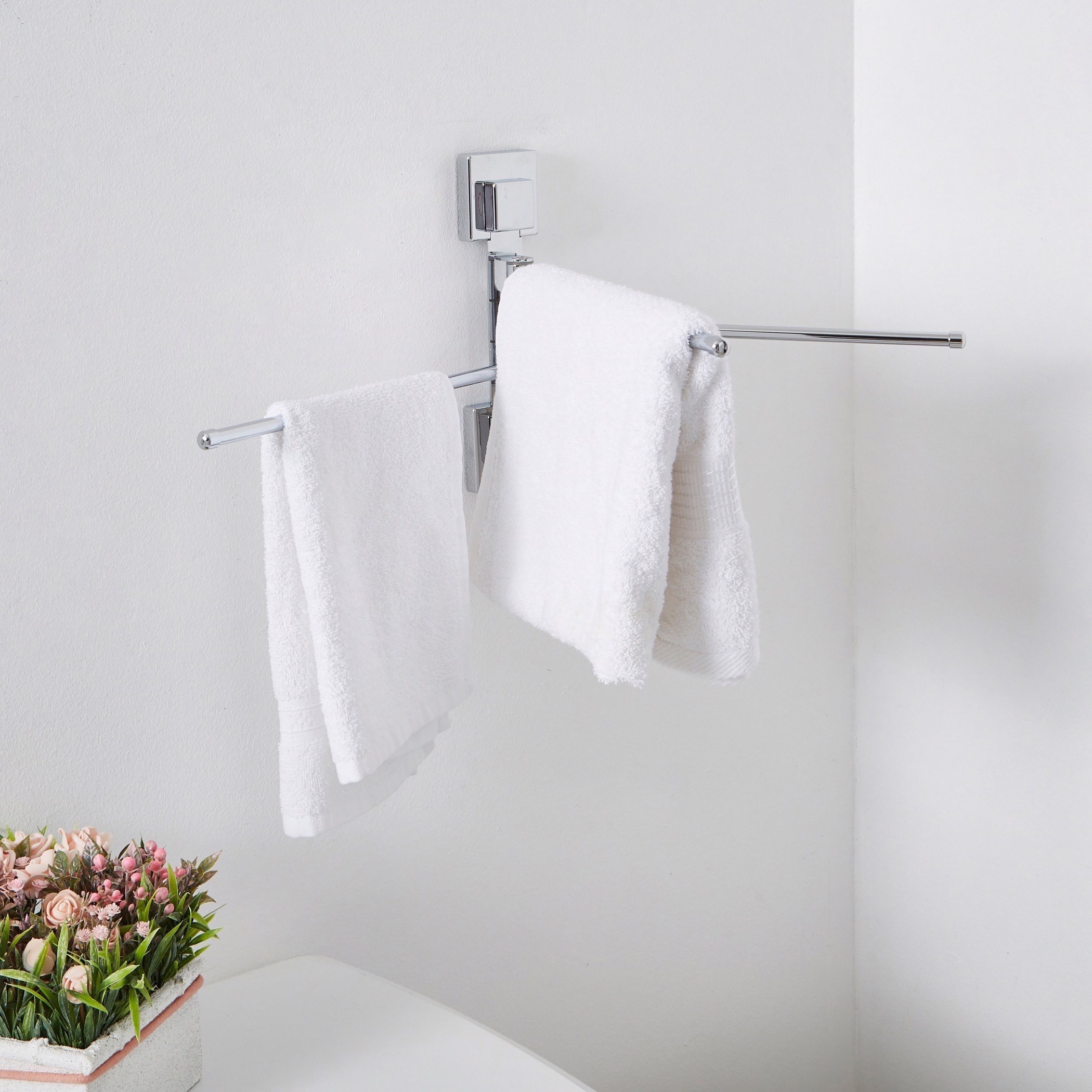 بار منشفة ثلاثي دوّار من سمارتلوك-hbxbathroom-bathroomstorage-towelholdersandstands-image-3